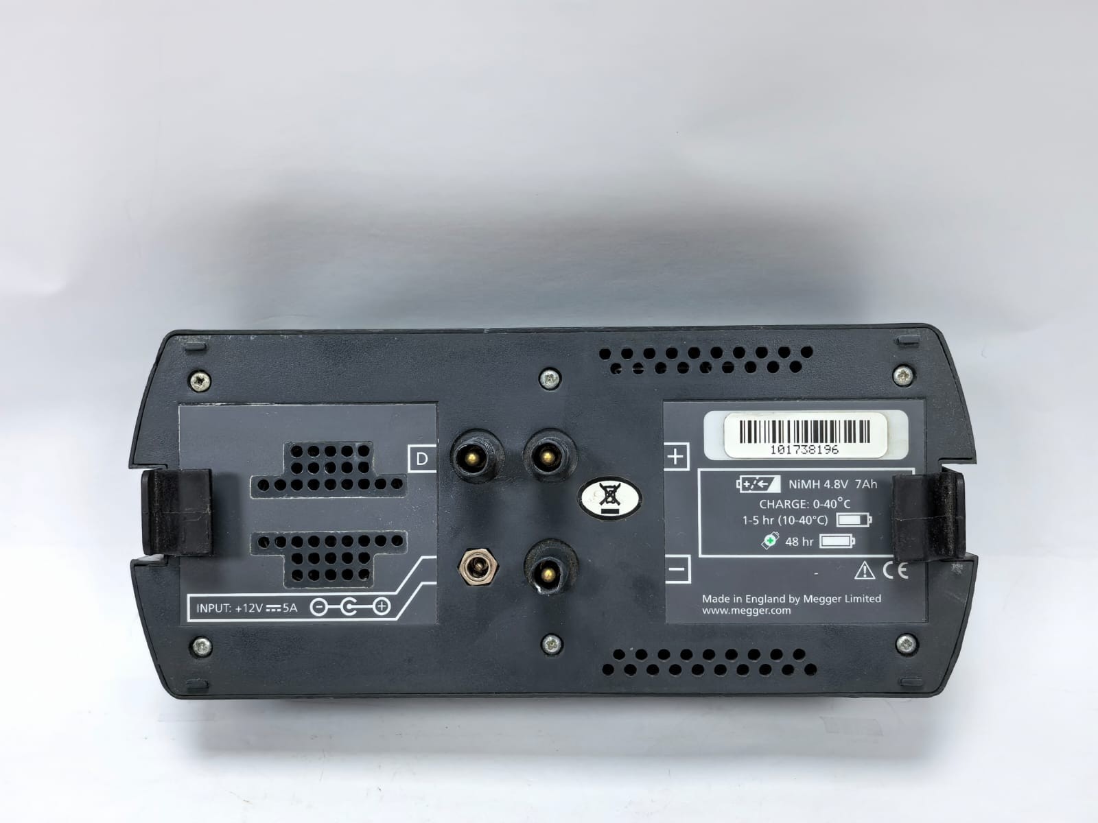 Megger 6340-101 MEGGER 6340-101 4.8V 7Ah NiMH BATTERY MODULE FOR DLRO10 DLRO10X 3