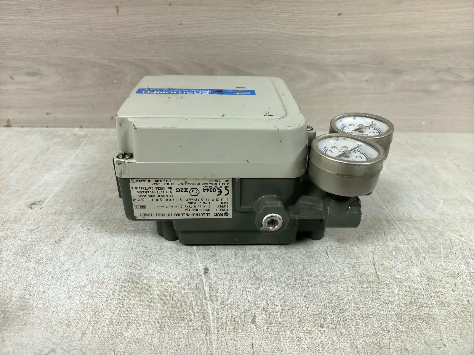 SMC IP8000-030-X14 SMC IP8000-030-X14 ELECTRO-PNEUMATIC POSITIONER 8
