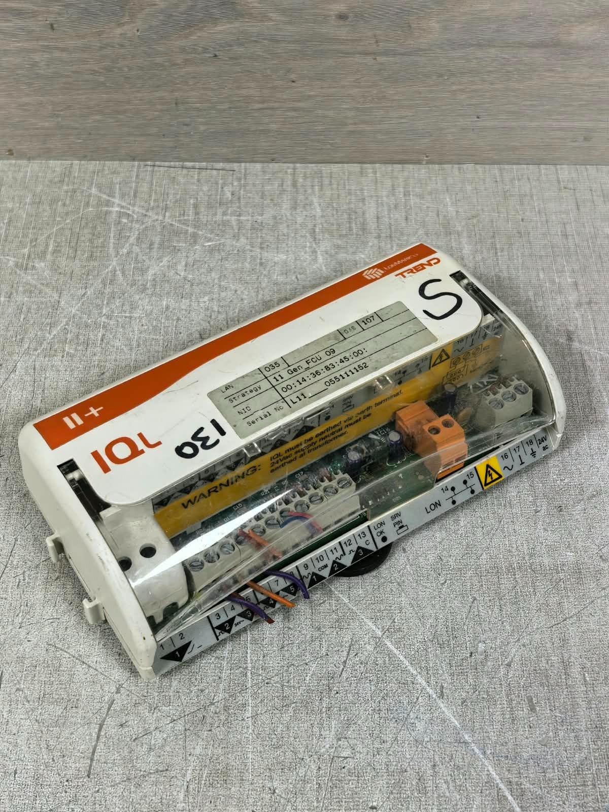 Trend IQL11-3500U5 TREND II+ IQL IQL11-3500U5 CONTROLLER 24VAC 7