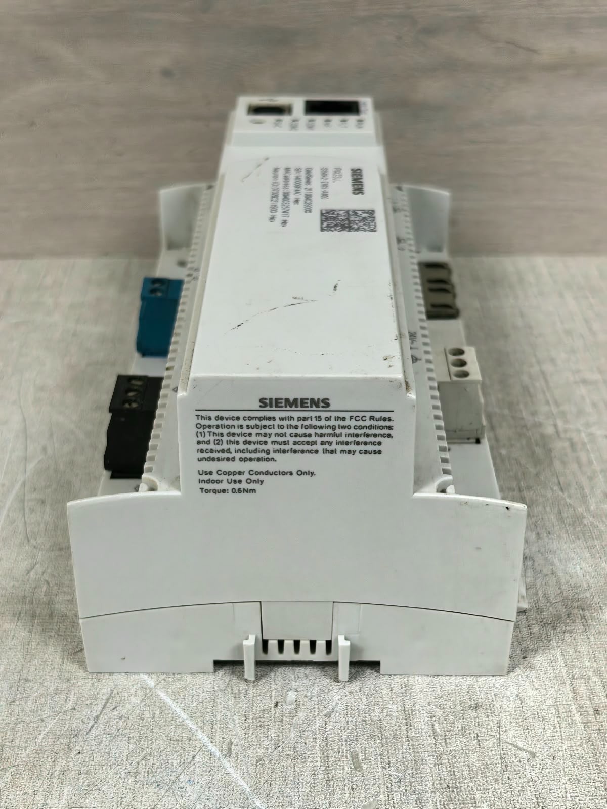 Siemens PXG3.L SIEMENS PXG3.L BACNET ROUTER FOR ETHERNET 8