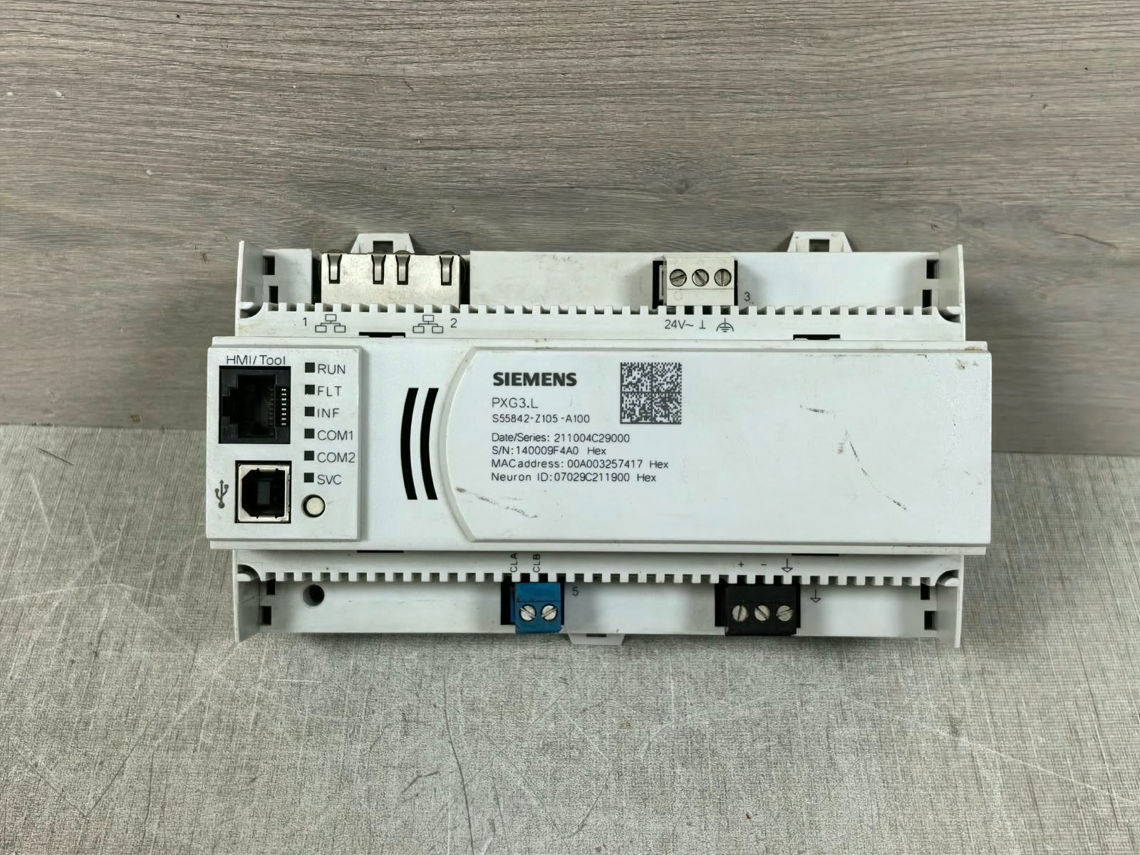 Siemens PXG3.L SIEMENS PXG3.L BACNET ROUTER FOR ETHERNET 1