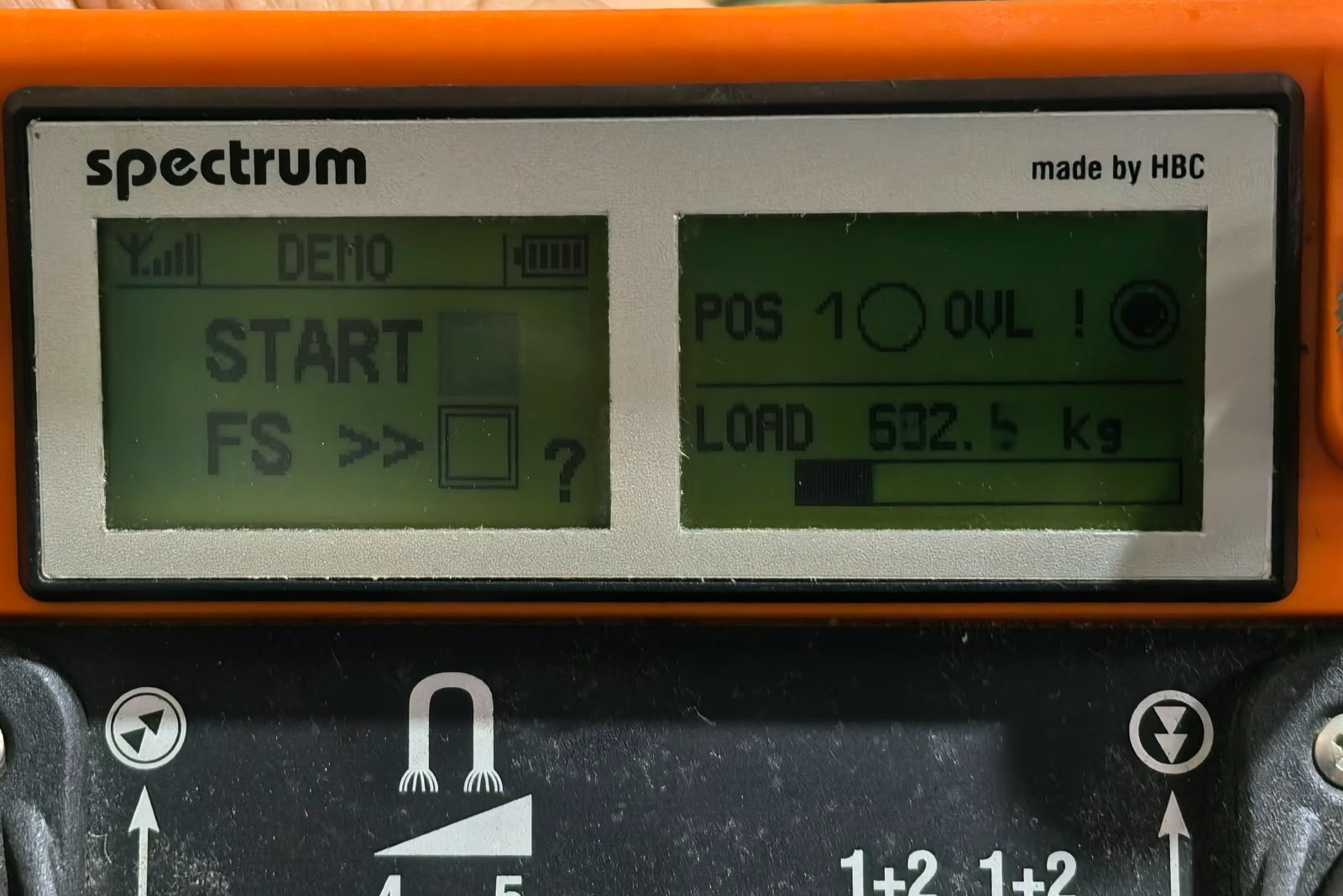 HBC RADIOMATIC DUMMY SPECTRUM B HBC RADIOMATIC DUMMY SPECTRUM B REMOTE CONTROL 6VDC 2