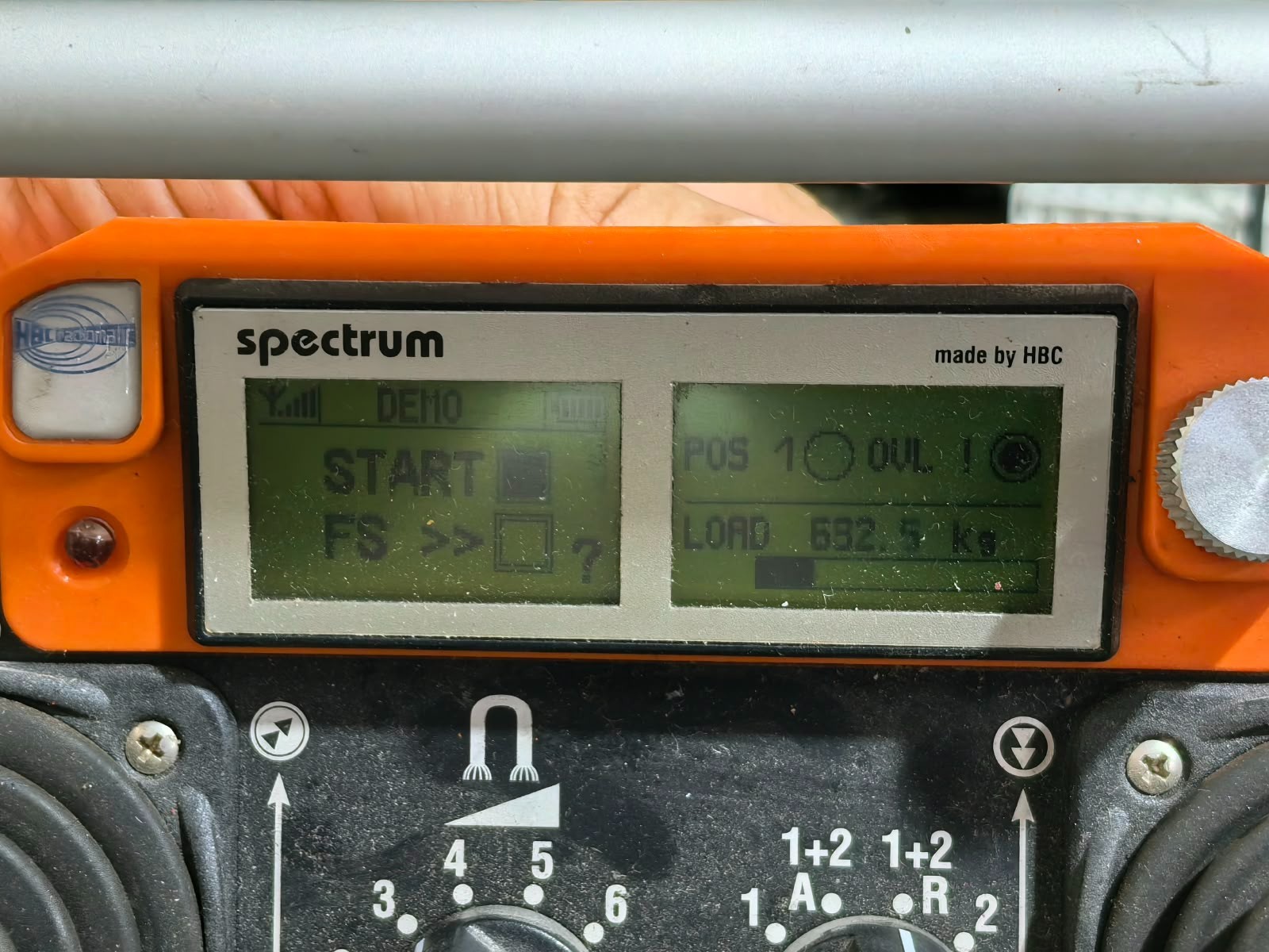 HBC RADIOMATIC DUMMY SPECTRUM B HBC RADIOMATIC DUMMY SPECTRUM B REMOTE CONTROL 6VDC 3