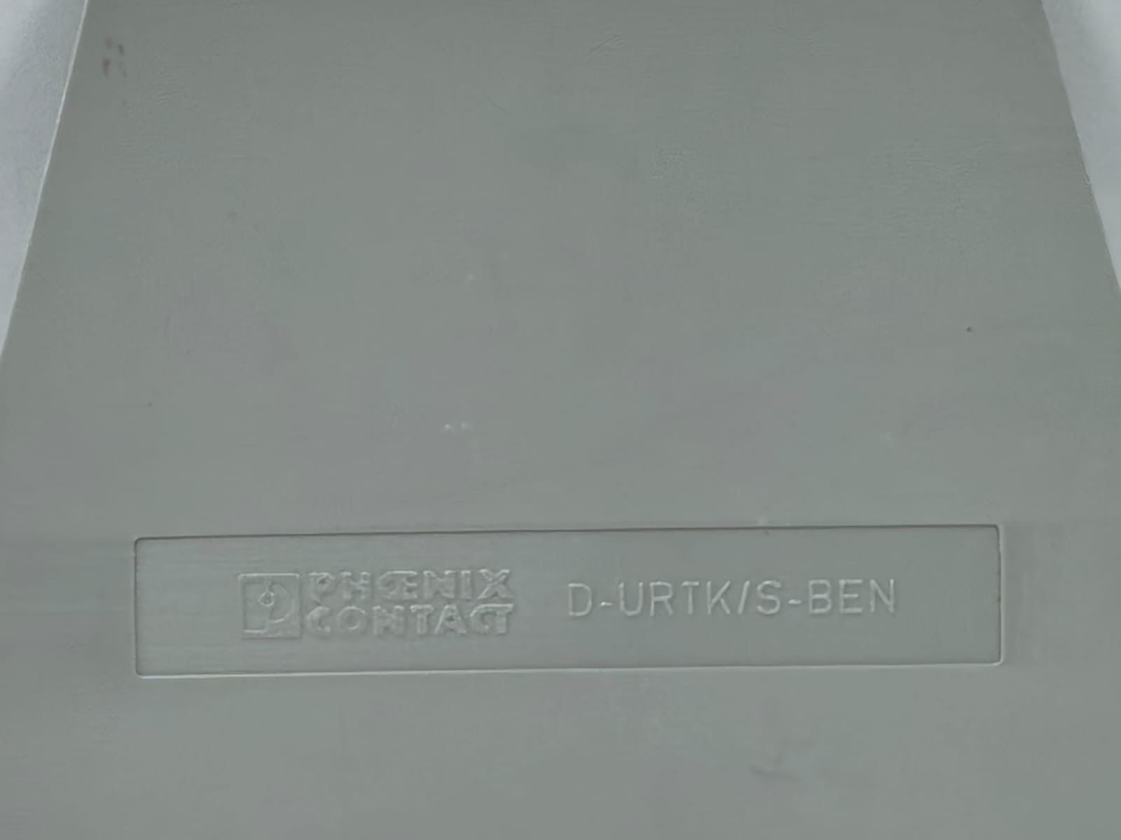 Phoenix Contact D-URTK/S-BEN PHOENIX CONTACT D-URTK/S-BEN END COVER 03 08 02 4