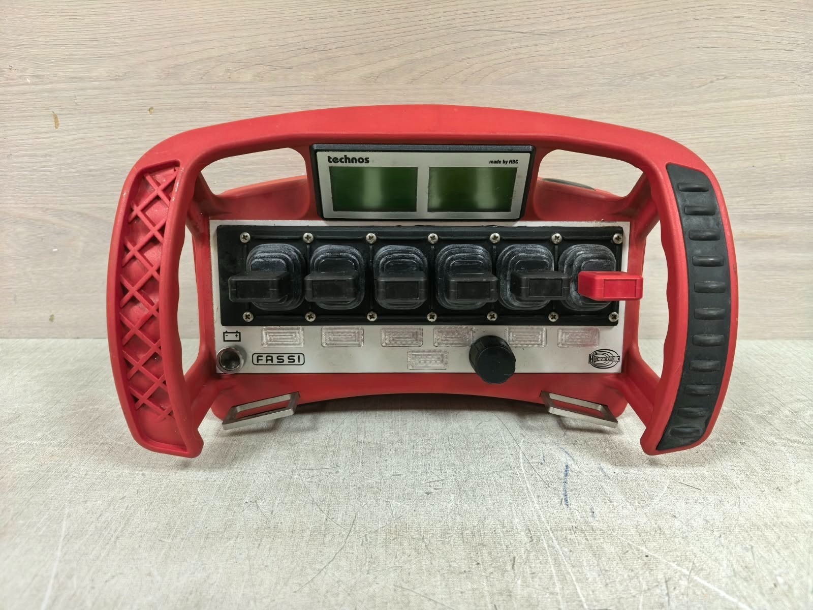 HBC RADIOMATIC FASSI DUMMY TECHNOS HBC RADIOMATIC FASSI DUMMY TECHNOS REMOTE CONTROL 6VDC 4
