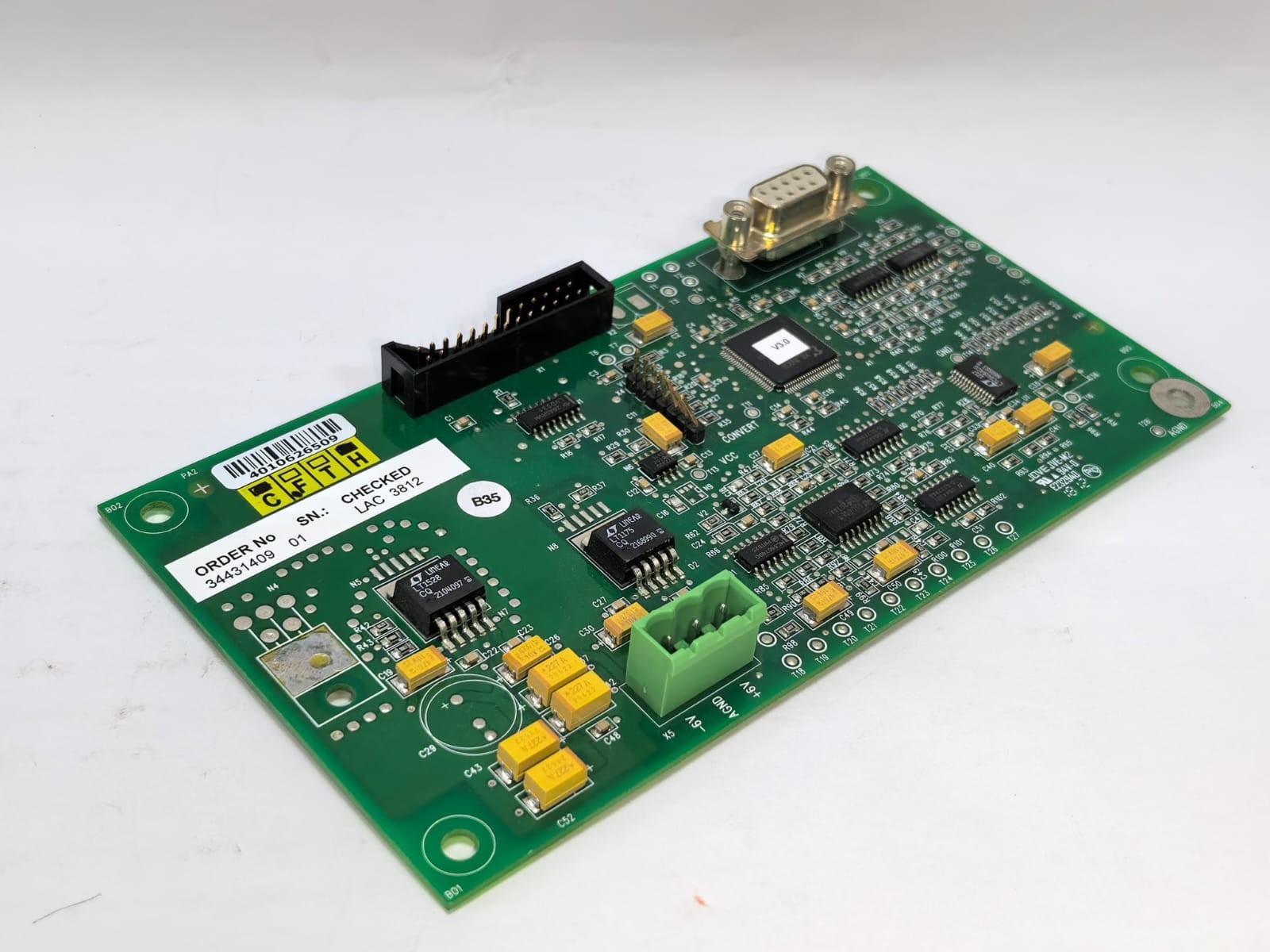 Siemens LIF-3 34431409-01 Z5542595-P04 SIEMENS LIF-3 34431409-01 Z5542595-P04 CIRCUIT BOARD 9