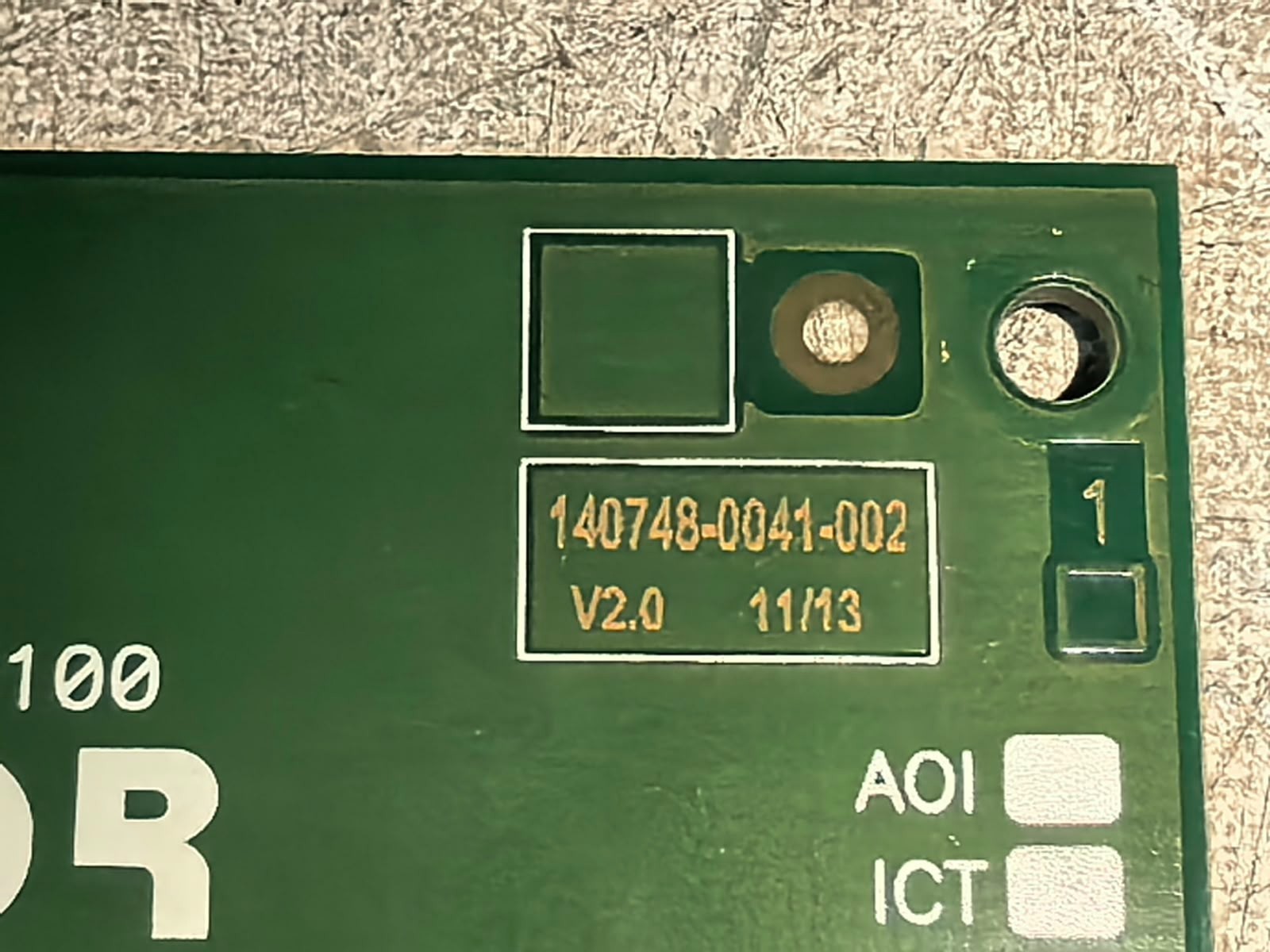 IKOR 188050100 140748-0041-002 V2.0 IKOR 188050100 140748-0041-002 V2.0 PRINTED CIRCUIT BOARD 2