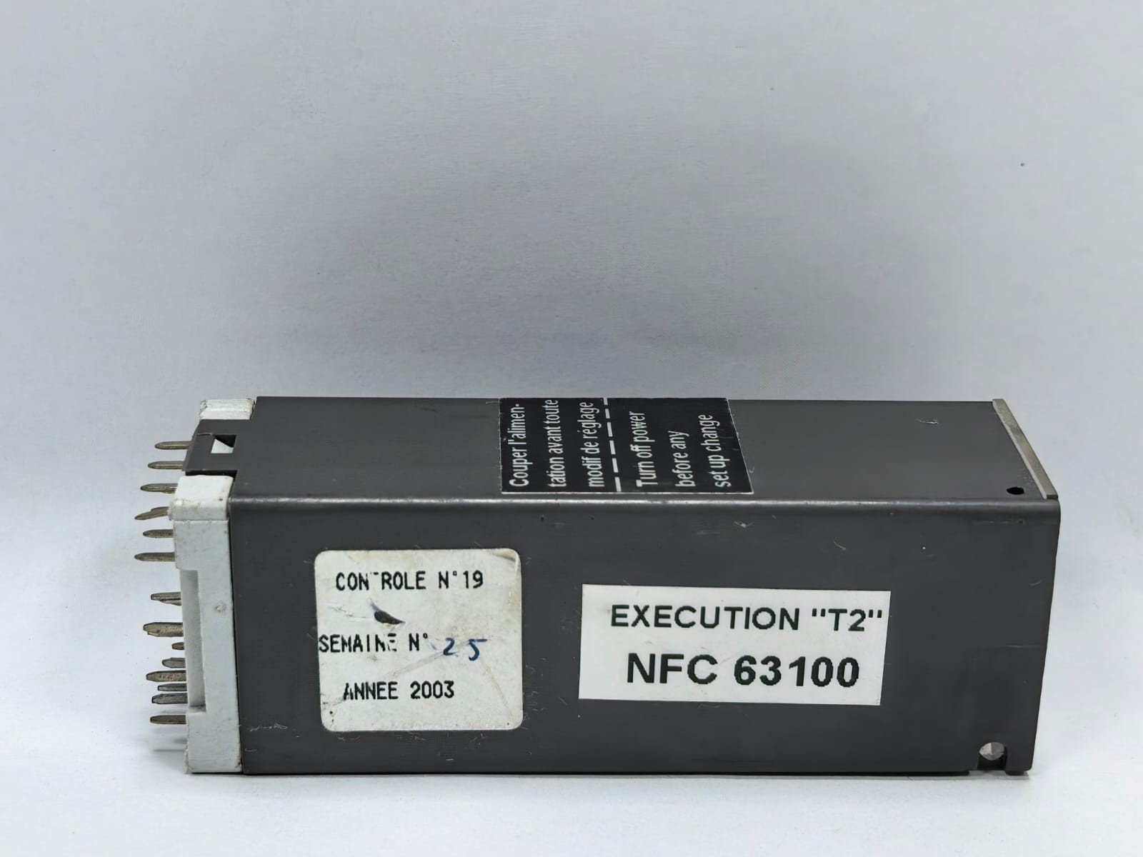 TEC 18417711LT TEC 1841 ADJUSTABLE TIMER RELAY 18417711LT 110V AC/DC PCS 6
