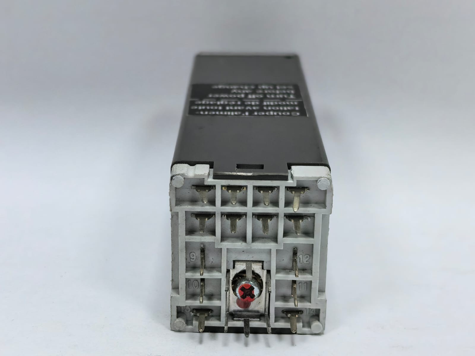 TEC 18417711LT TEC 1841 ADJUSTABLE TIMER RELAY 18417711LT 110V AC/DC PCS 7