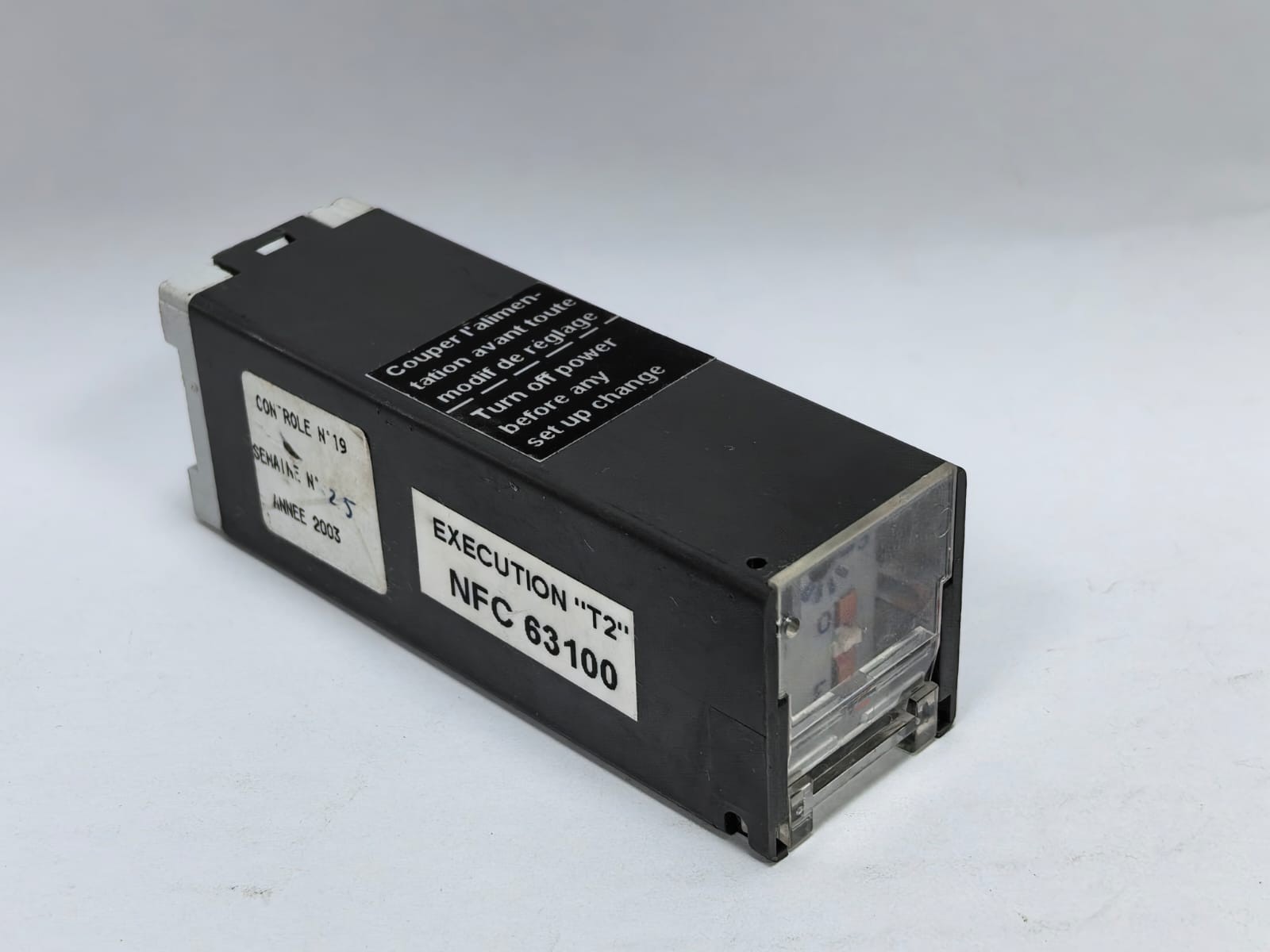 TEC 18417711LT TEC 1841 ADJUSTABLE TIMER RELAY 18417711LT 110V AC/DC PCS 8