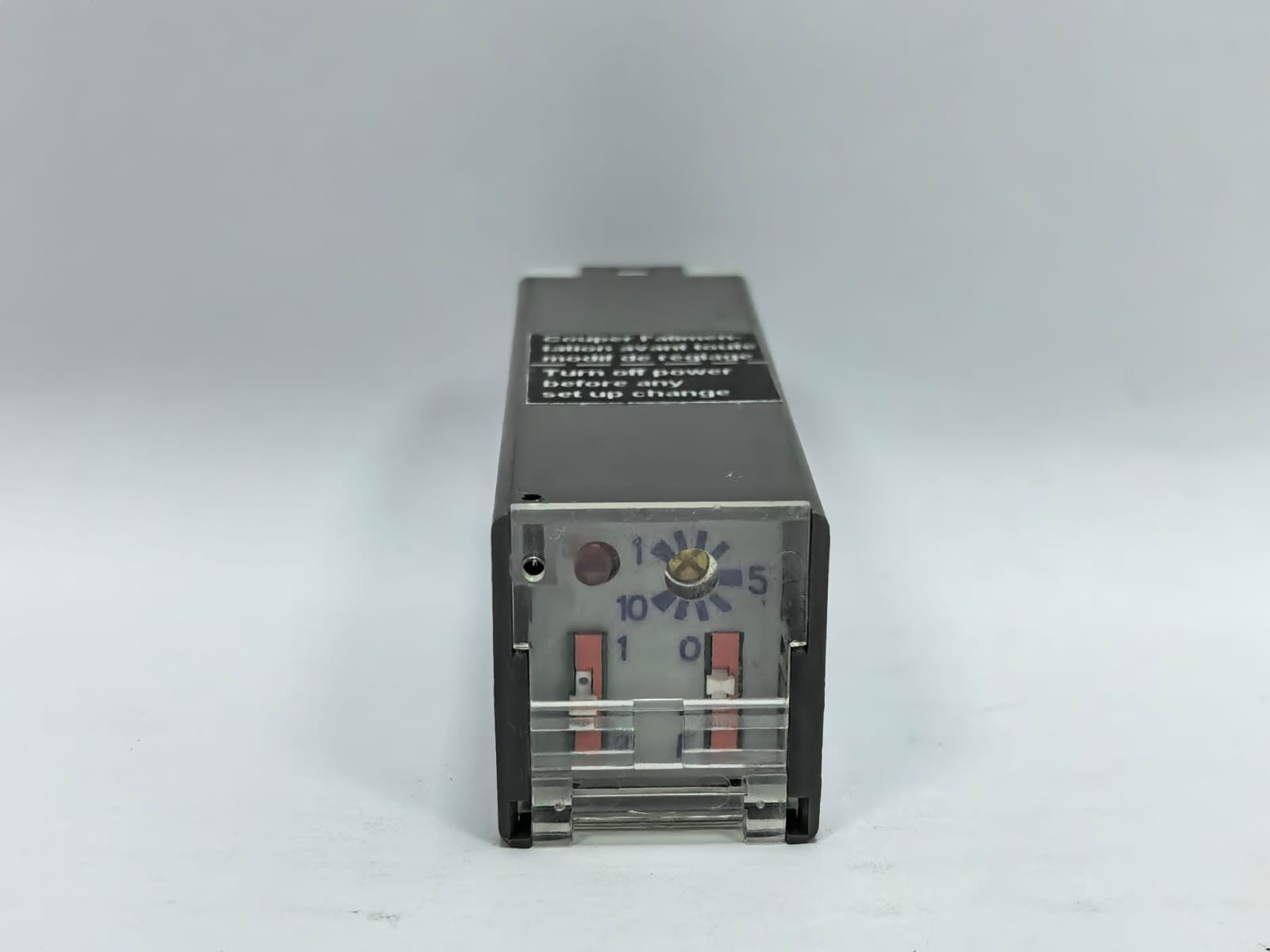 TEC 18417711LT TEC 1841 ADJUSTABLE TIMER RELAY 18417711LT 110V AC/DC PCS 1