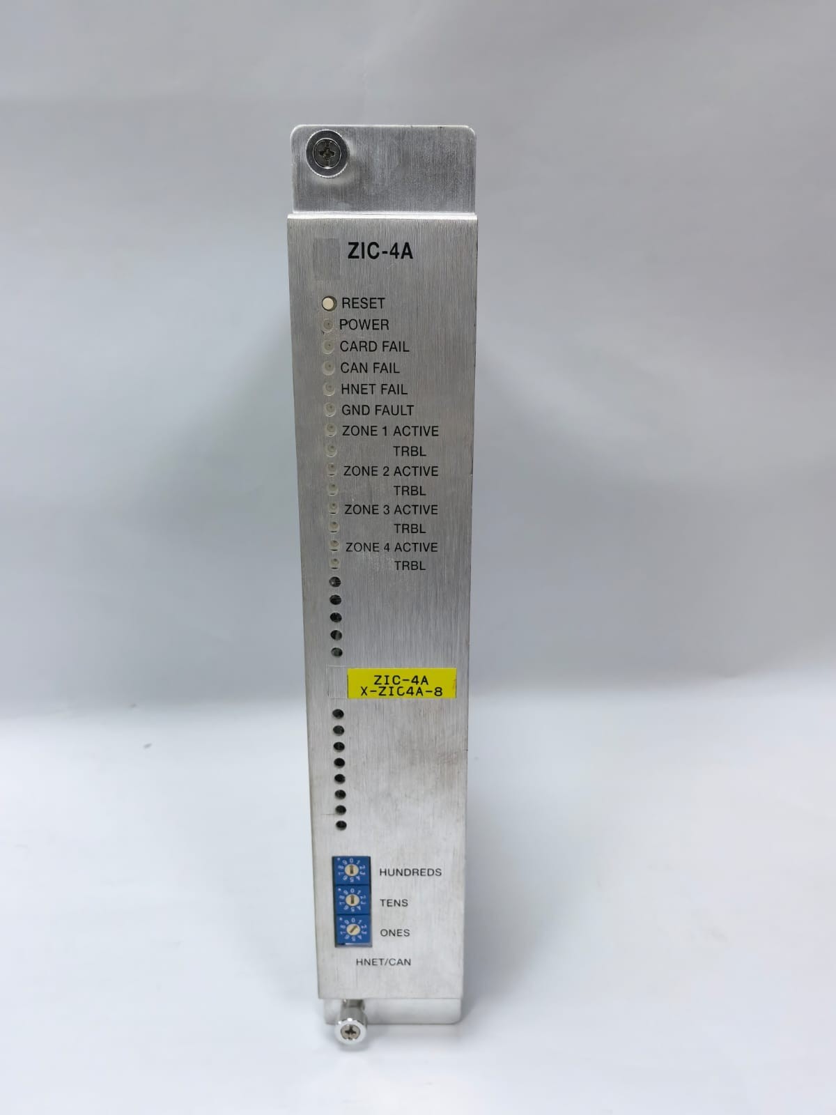 Siemens 575-050568 REV.4 SIEMENS ZIC-4A ZONE INDICATION CARD 575-050568 REV.4 1