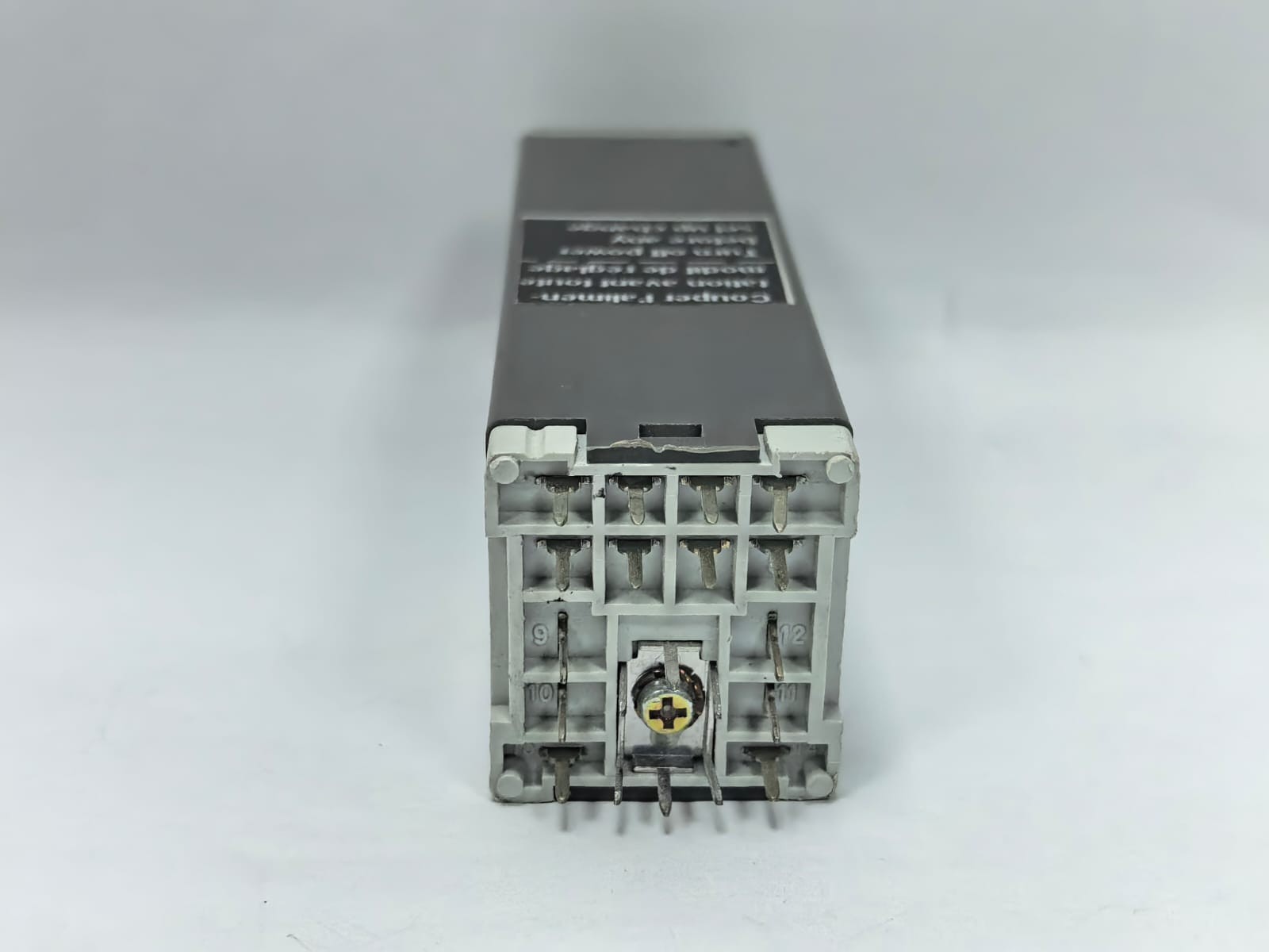 TEC 184678111T TEC 1846 ADJUSTABLE TIMER RELAY 184678111T 127V AC/DC PCS 7