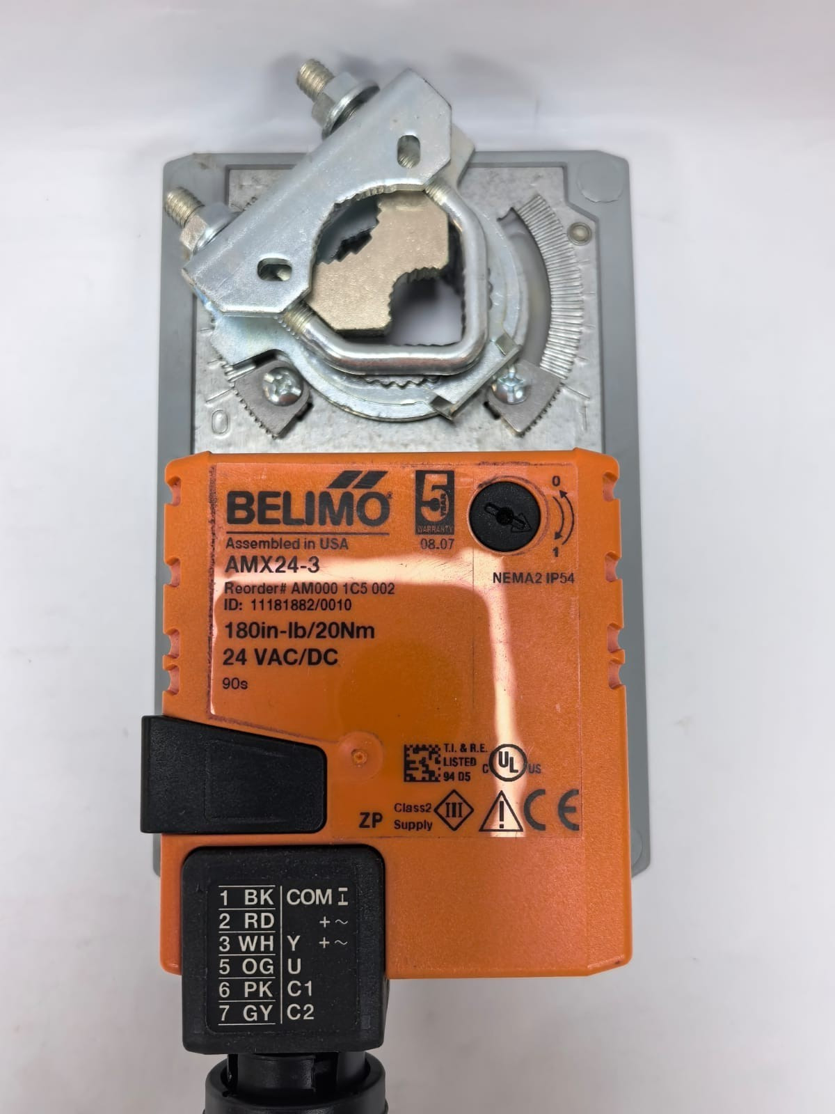 Belimo AMX24-3 BELIMO AMX24-3 DAMPER ACTUATOR 24VAC/DC 3