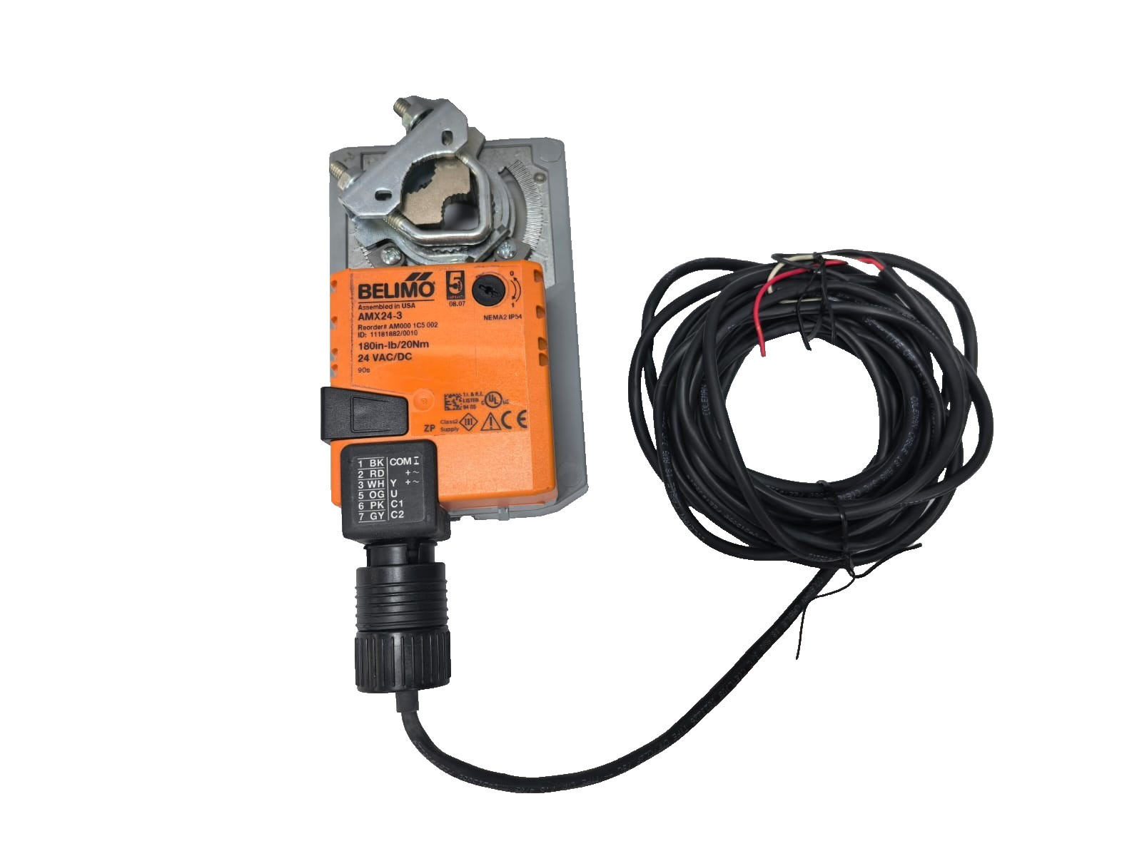 Belimo AMX24-3 BELIMO AMX24-3 DAMPER ACTUATOR 24VAC/DC 1