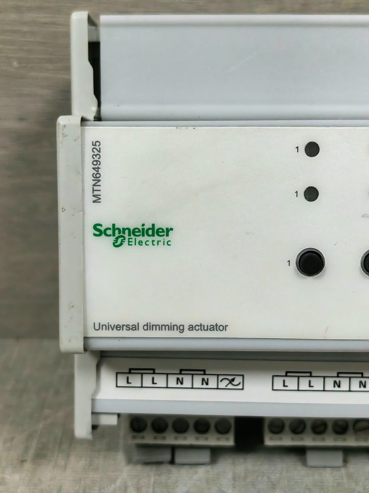 Schneider Electric MTN649325 SCHNEIDER ELECTRIC MTN649325 REG-K/ 4X230/250W KNX UNIVERSAL DIMMING ACTUATOR 2