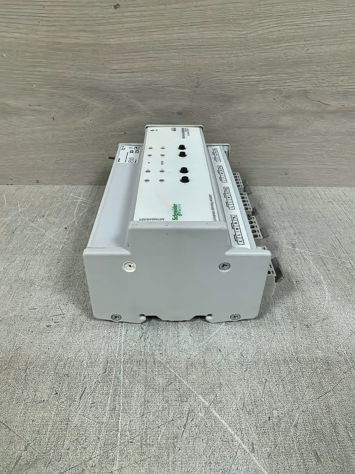 Schneider Electric MTN649325 SCHNEIDER ELECTRIC MTN649325 REG-K/ 4X230/250W KNX UNIVERSAL DIMMING ACTUATOR 8