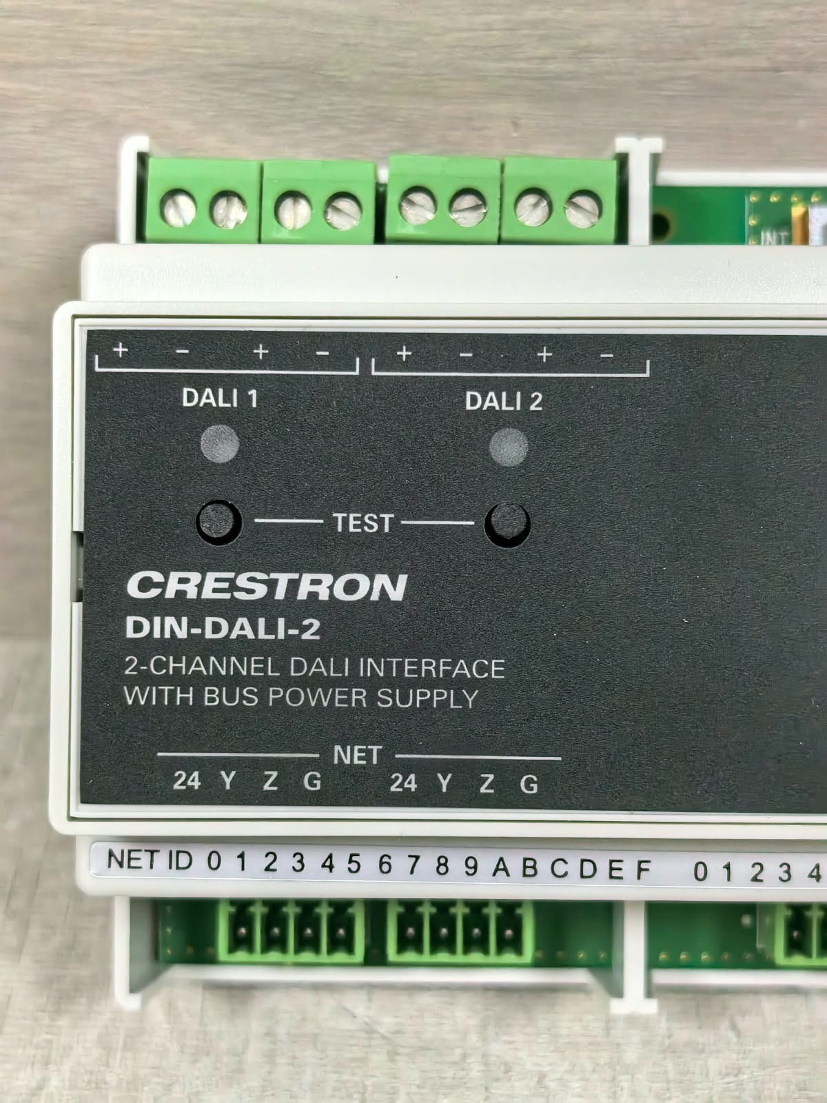 Crestron DIN-DALI-2 6503777 CRESTRON DIN-DALI-2 6503777 2CHANNEL DALI INTERFACE WITH BUS POWER SUPPLY 4
