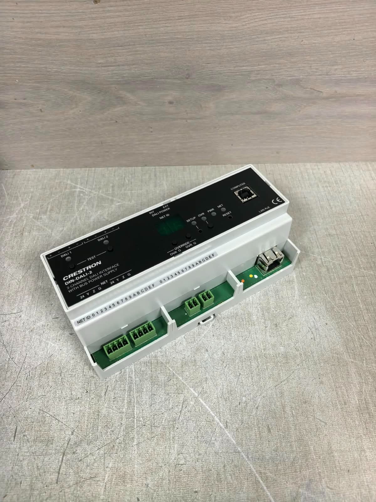 Crestron DIN-DALI-2 6503777 CRESTRON DIN-DALI-2 6503777 2CHANNEL DALI INTERFACE WITH BUS POWER SUPPLY 5