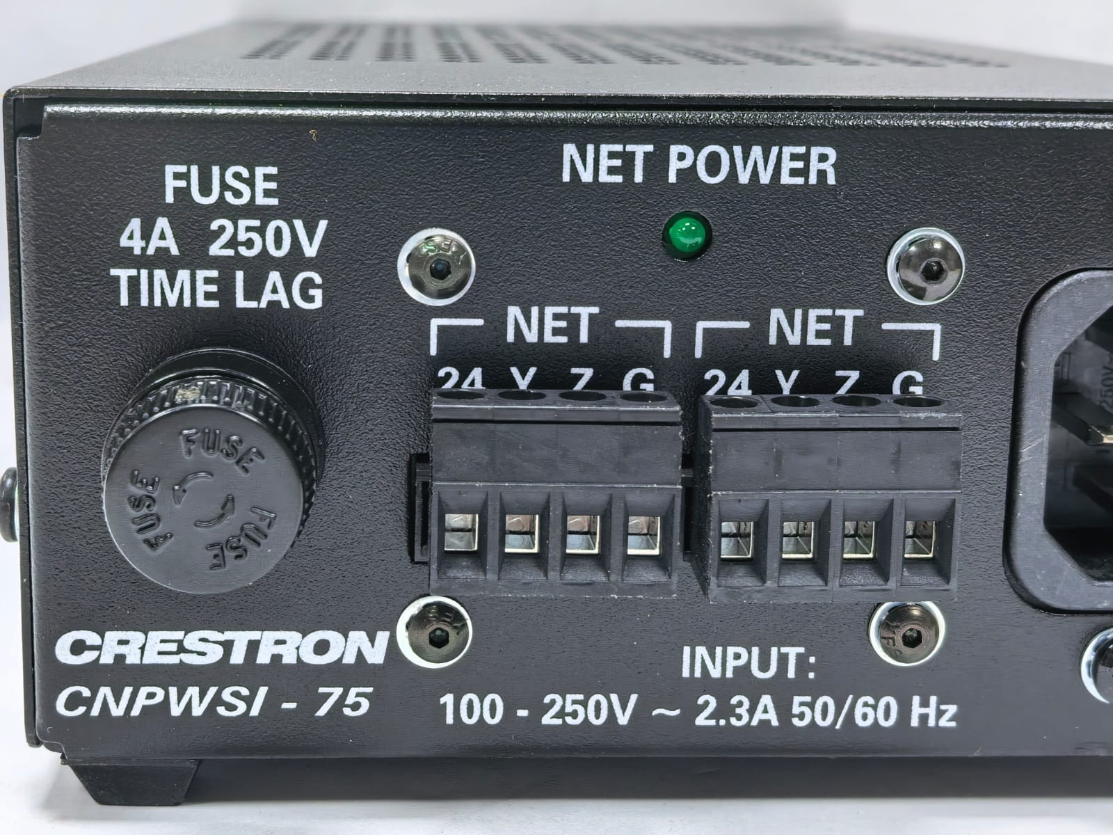 Crestron 6500055 CRESTRON CNPWSI-75 POWER SUPPLY 6500055 3