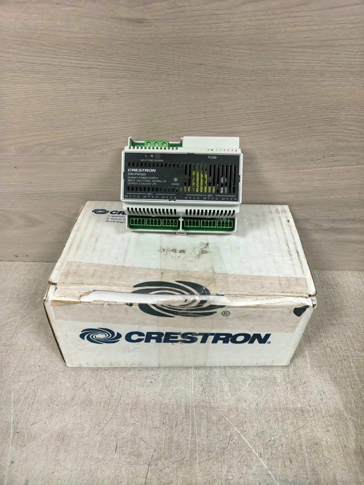 Crestron DIN-PWS50 6501747 CRESTRON DIN-PWS60 6507733 60 WATT POWER SUPPLY 24V 2