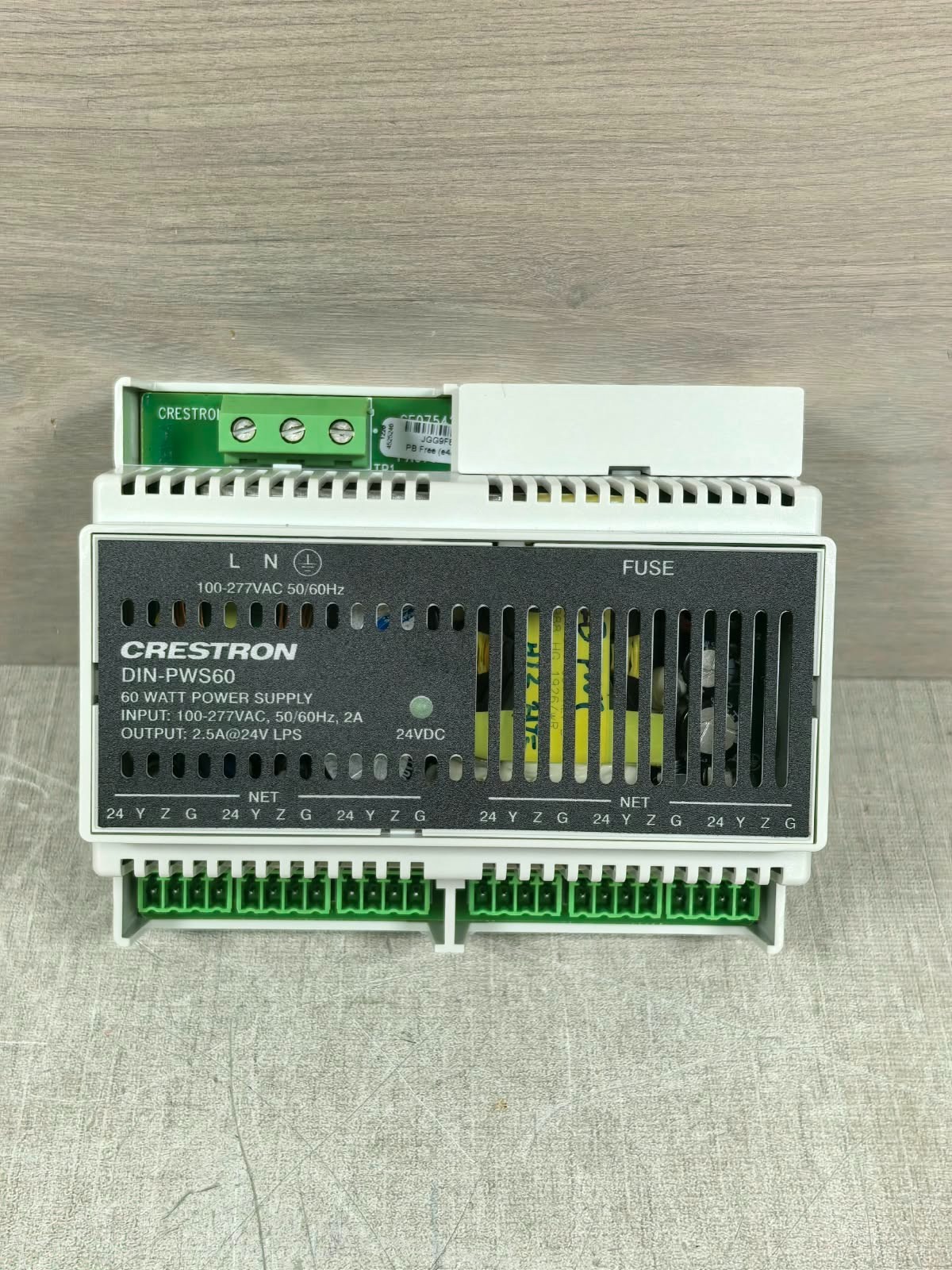 Crestron DIN-PWS50 6501747 CRESTRON DIN-PWS60 6507733 60 WATT POWER SUPPLY 24V 4