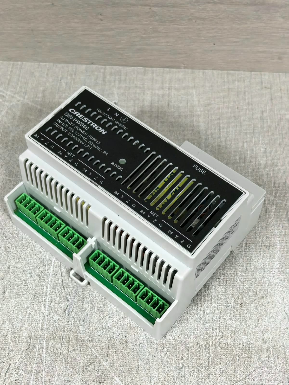 Crestron DIN-PWS50 6501747 CRESTRON DIN-PWS60 6507733 60 WATT POWER SUPPLY 24V 5