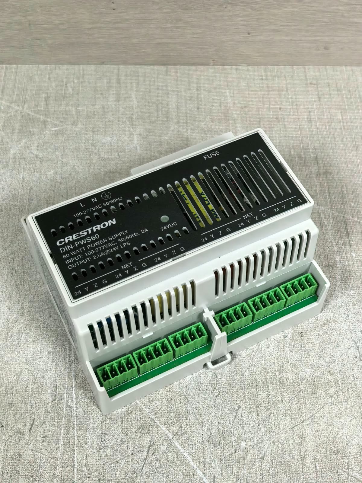 Crestron DIN-PWS50 6501747 CRESTRON DIN-PWS60 6507733 60 WATT POWER SUPPLY 24V 6