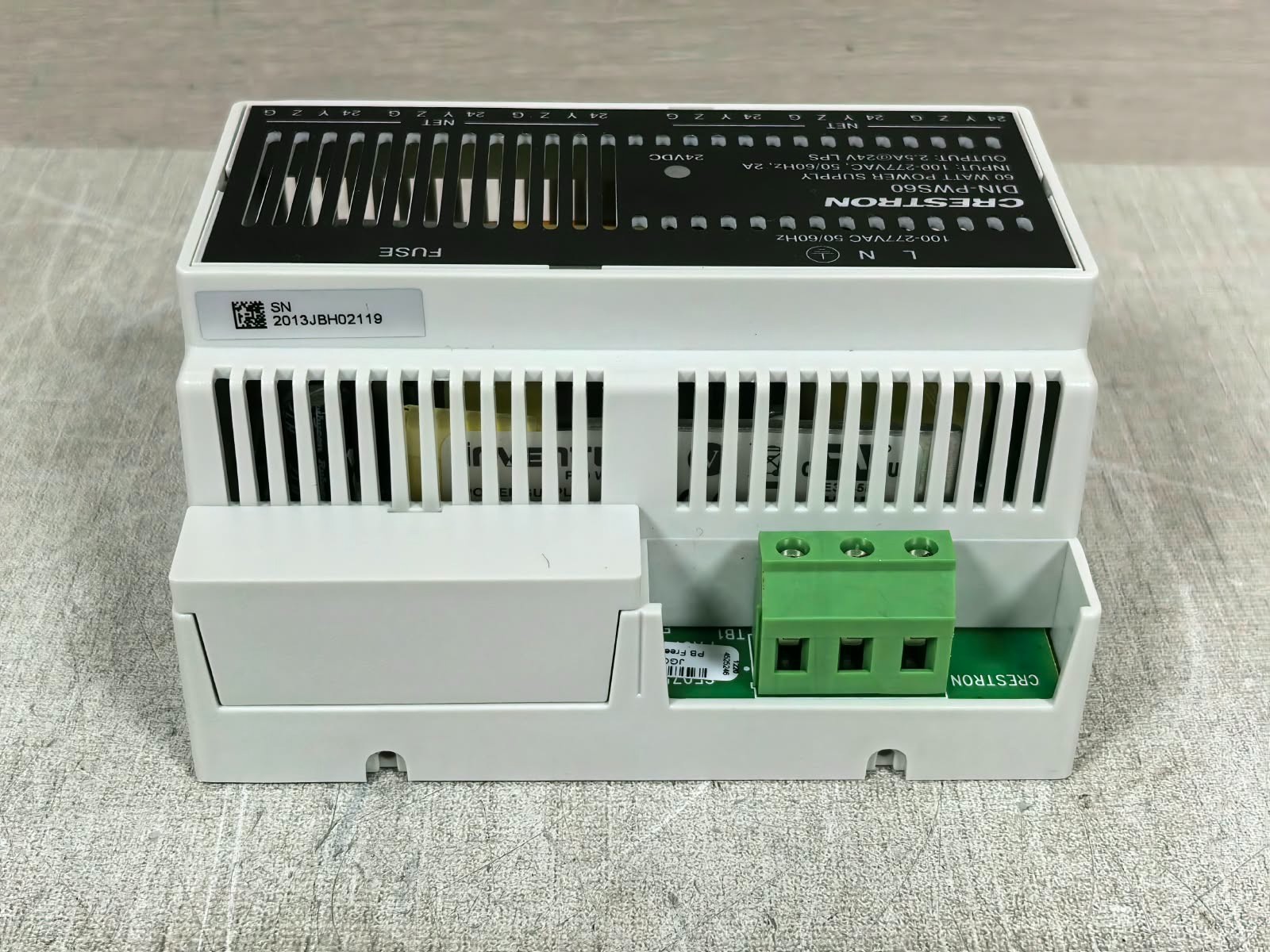 Crestron DIN-PWS50 6501747 CRESTRON DIN-PWS60 6507733 60 WATT POWER SUPPLY 24V 10