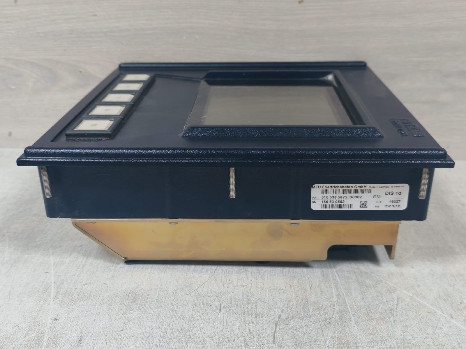 MTU Elektronik 510 538 5875 MTU Elektronik 510 538 5875 / S0002 DIS 10 Display Module 9