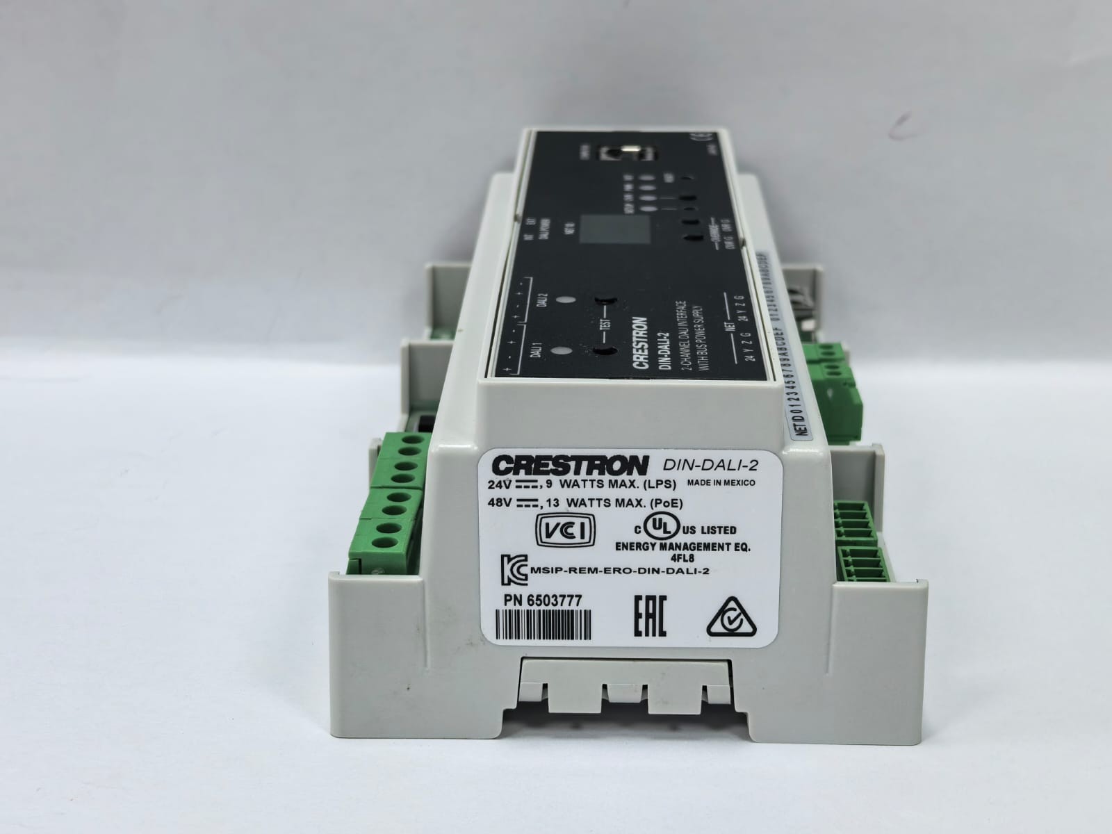 Crestron 6503777 CRESTRON DIN-DALI-2 2-CHANNEL DALI INTERFACE WITH BUS POWER SUPPLY 6503777 4