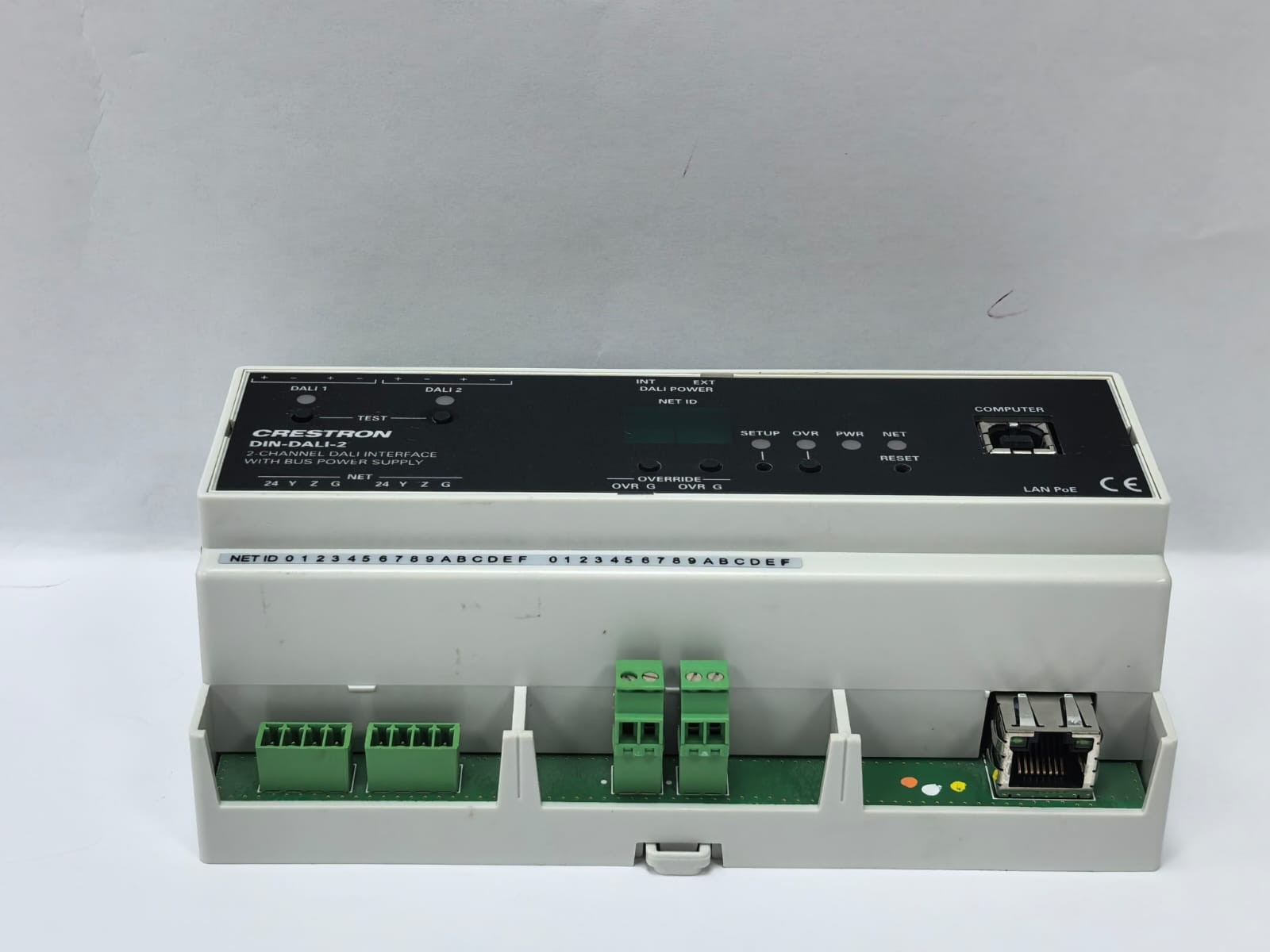 Crestron 6503777 CRESTRON DIN-DALI-2 2-CHANNEL DALI INTERFACE WITH BUS POWER SUPPLY 6503777 8
