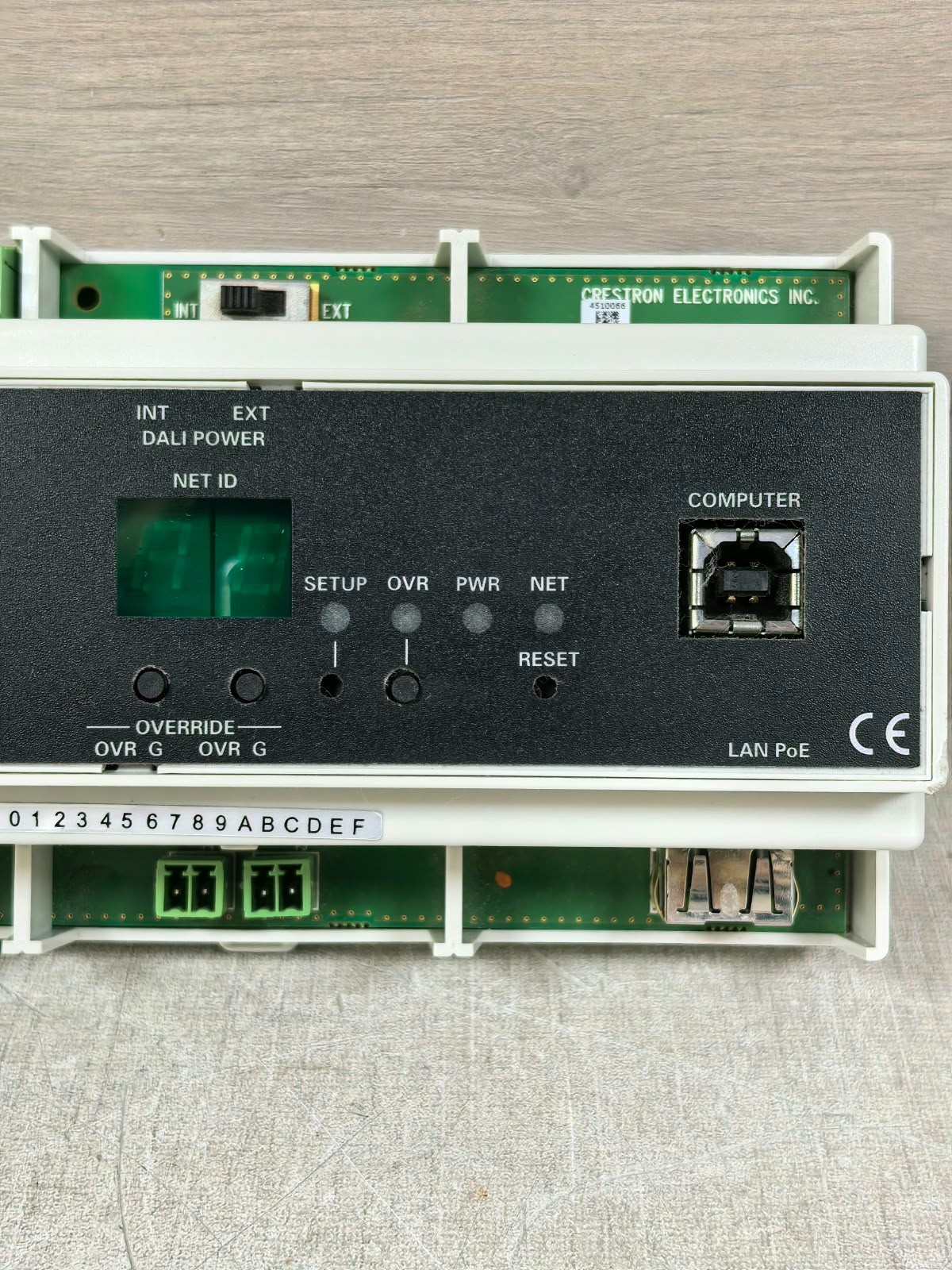 Crestron DIN-DALI-2 6503777 CRESTRON DIN-DALI-2 6503777 2-CHANNEL DALI INTERFACE WITH BUS POWER SUPPLY 24V 4