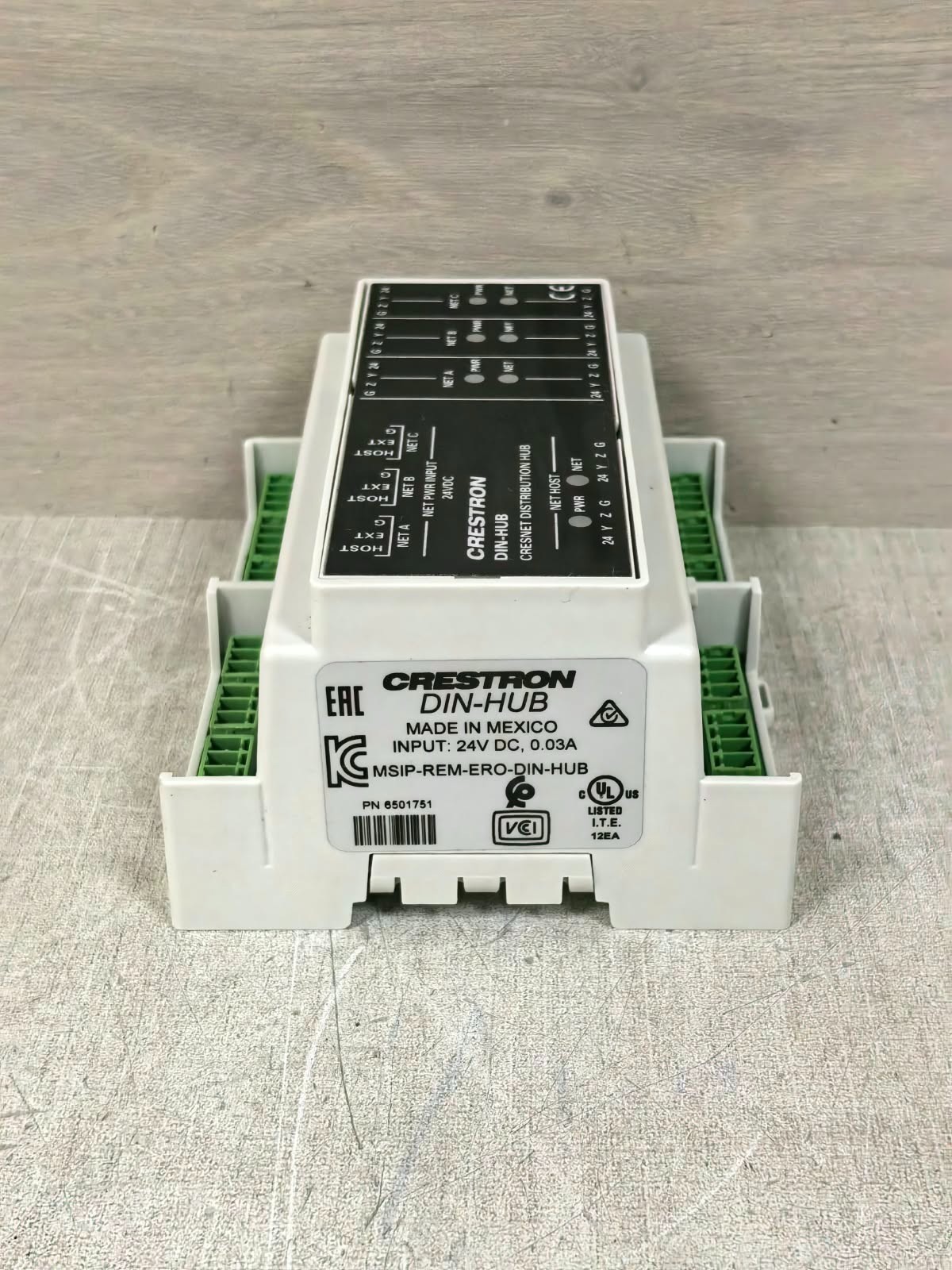 CRESTON DIN-HUB 6501751 CRESTON DIN-HUB 6501751 CRESNET DISCTRUBUTION HUB 24VDC 6