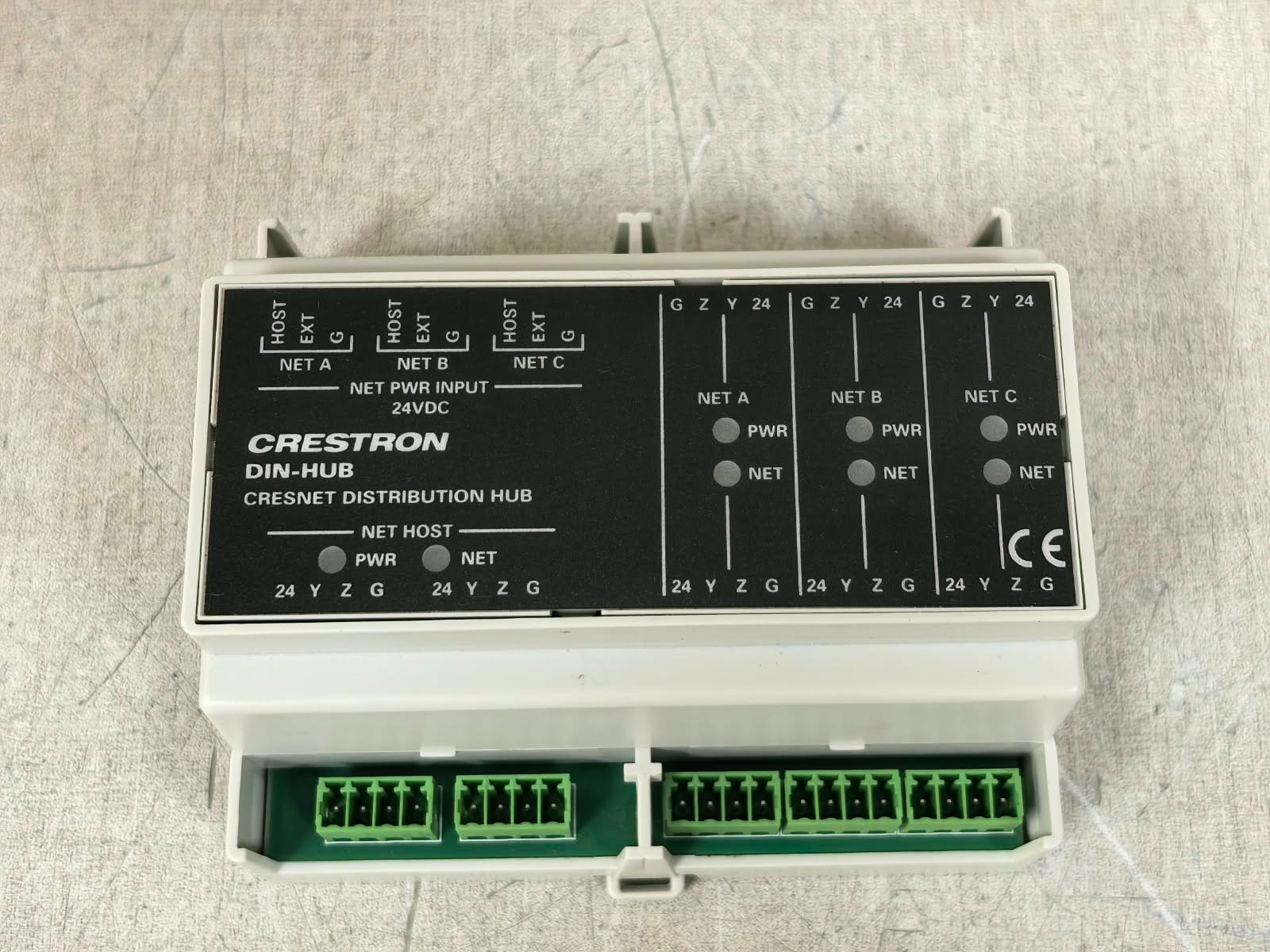 CRESTON DIN-HUB 6501751 CRESTON DIN-HUB 6501751 CRESNET DISCTRUBUTION HUB 24VDC 9