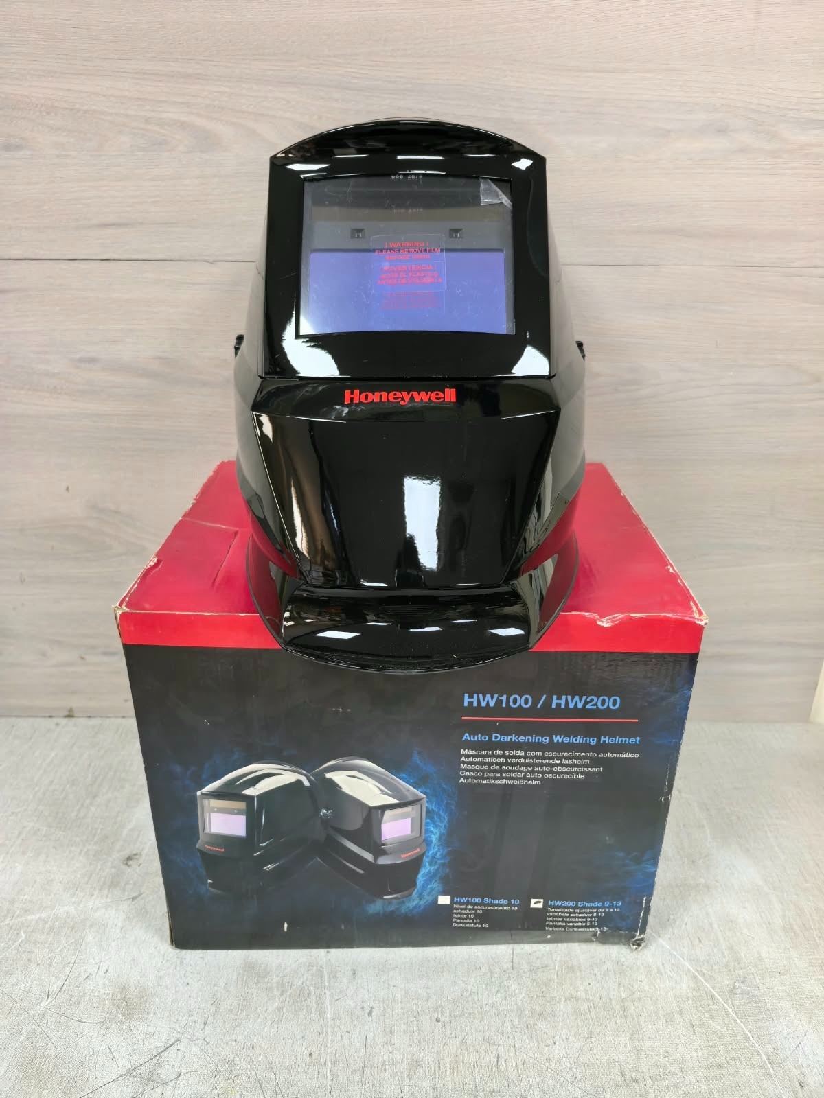 Honeywell HW200 SHADE 9-13 HONEYWELL HW200 SHADE 9-13 AUTO DARKENING WELDING HELMET 1