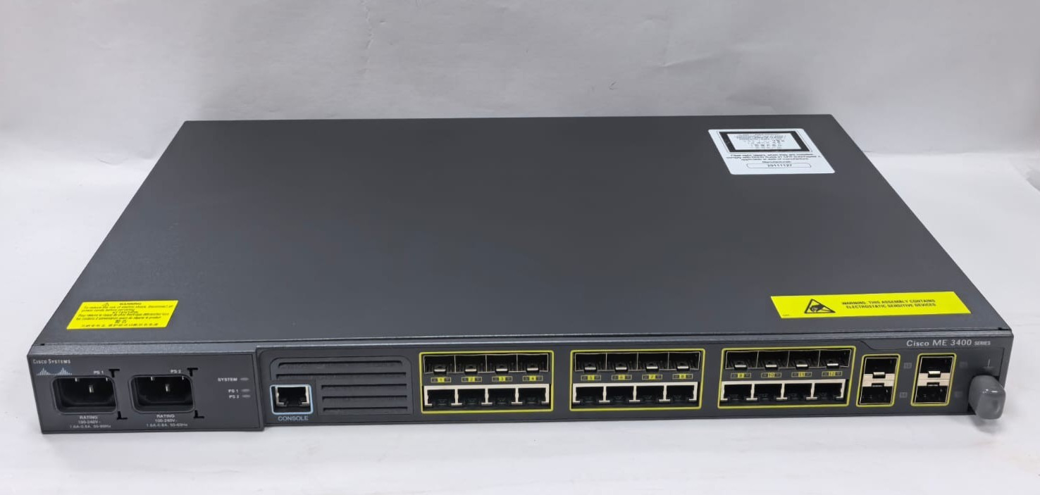 Cisco ME 3400 / ME-3400G-12CS-A CISCO ME 3400 / ME-3400G-12CS-A ETHERNET ACCESS SWITCHES 100-240V 2