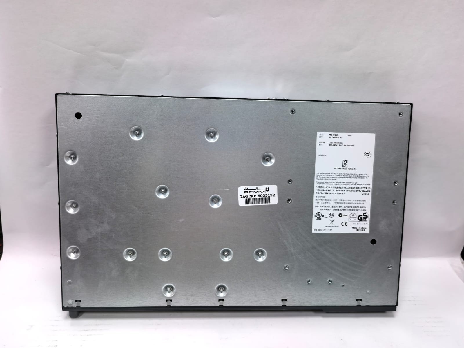 Cisco ME 3400 / ME-3400G-12CS-A CISCO ME 3400 / ME-3400G-12CS-A ETHERNET ACCESS SWITCHES 100-240V 6