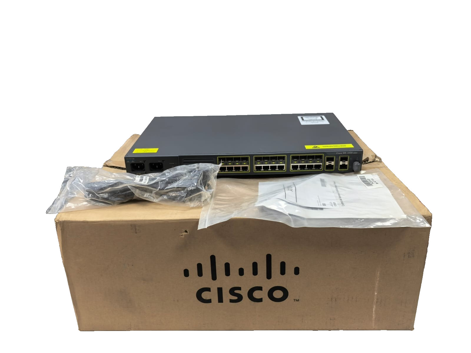 Cisco ME 3400 / ME-3400G-12CS-A CISCO ME 3400 / ME-3400G-12CS-A ETHERNET ACCESS SWITCHES 100-240V 1