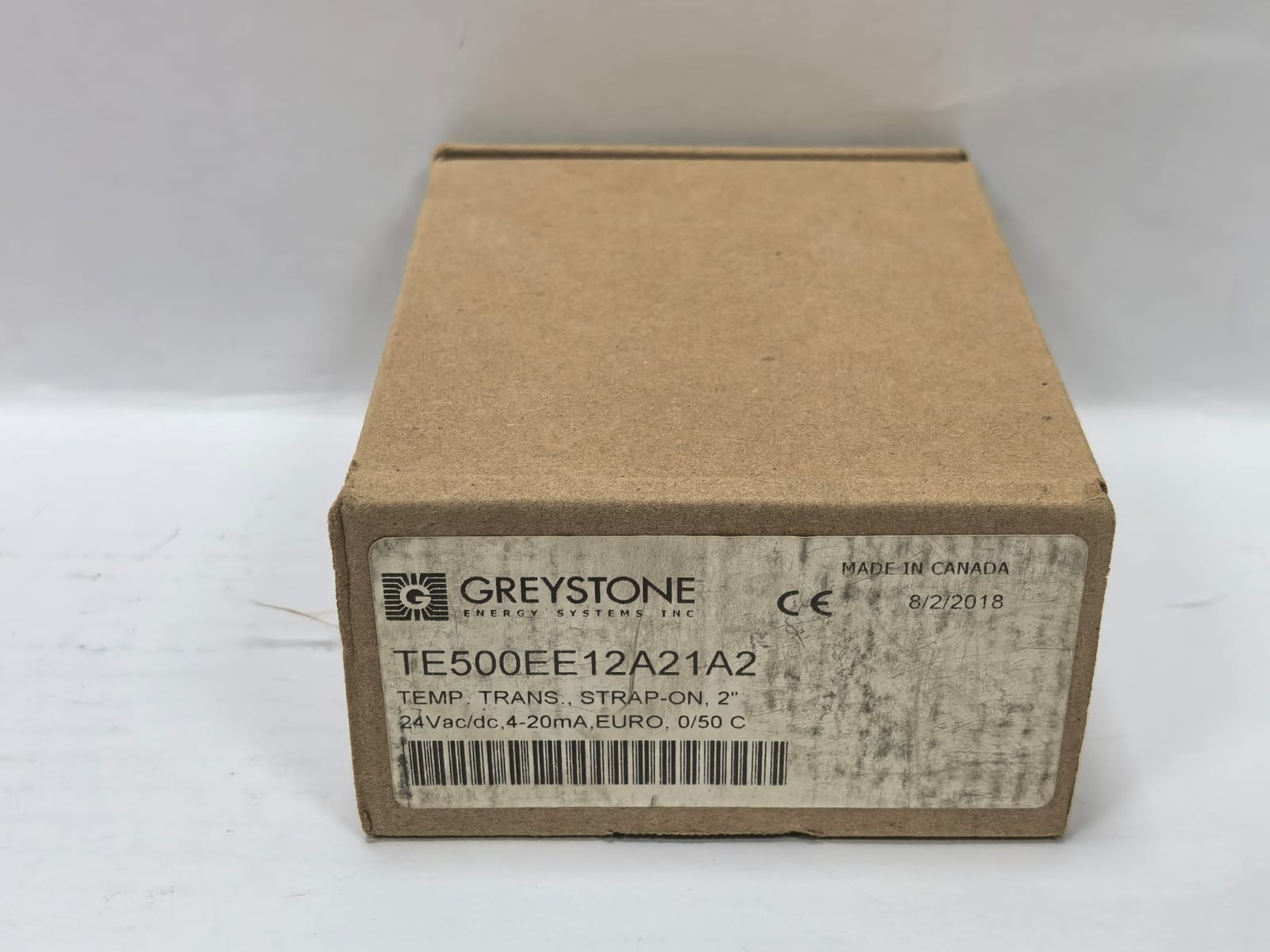 GREYSTONE TE500EE12A21A2 GREYSTONE TE500EE12A21A2 STRAP-ON TEMPERATURE TRANSMITTER 6