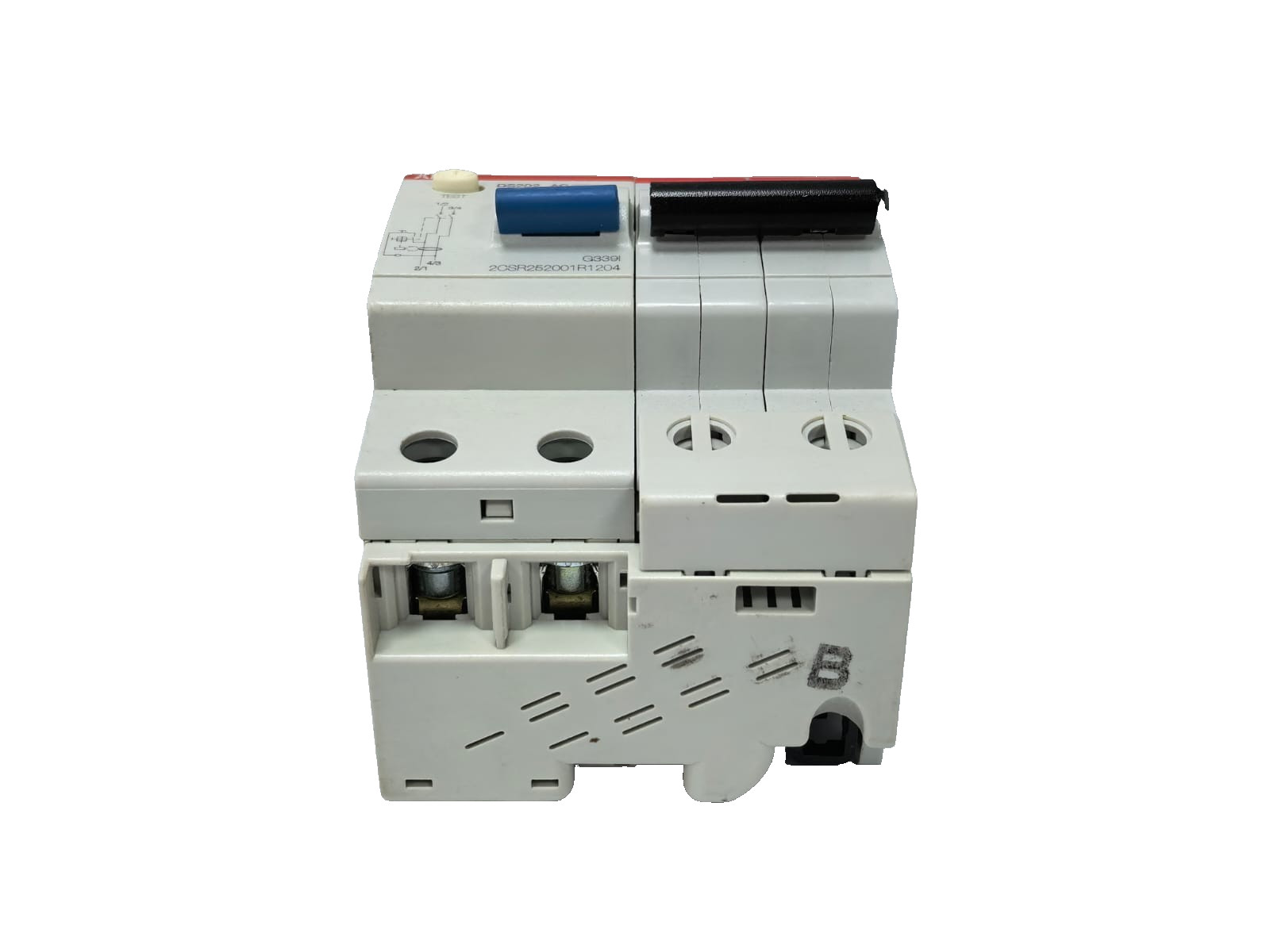 ABB 2CSR252001R1204 ABB 2CSR252001R1204 RESIDUAL CURRENT CIRCUIT BREAKER DS202 AC-C20/0.03 6