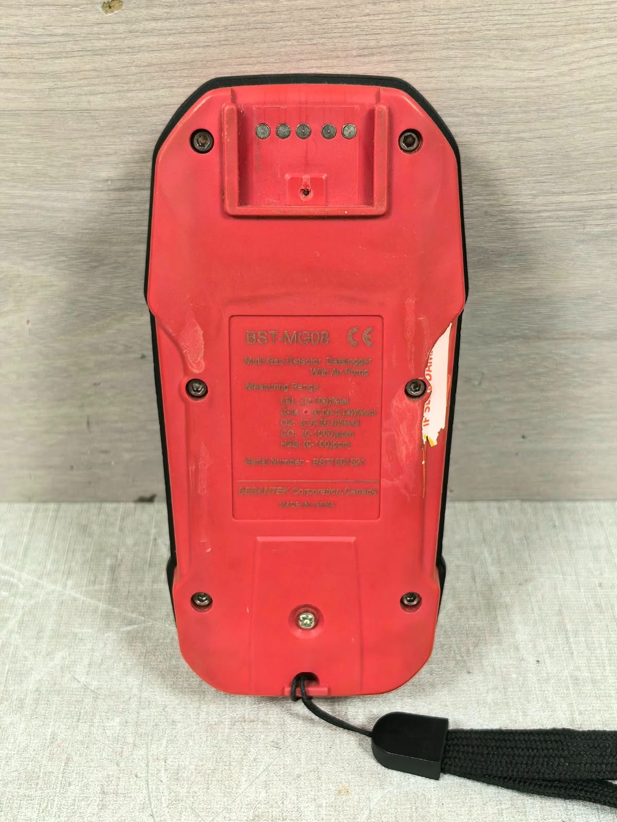BESANTEK BST- MG08 BESANTEK BST- MG08 MULTI GAS DETECTOR DATALOGGER WITH AIR PUMP 8