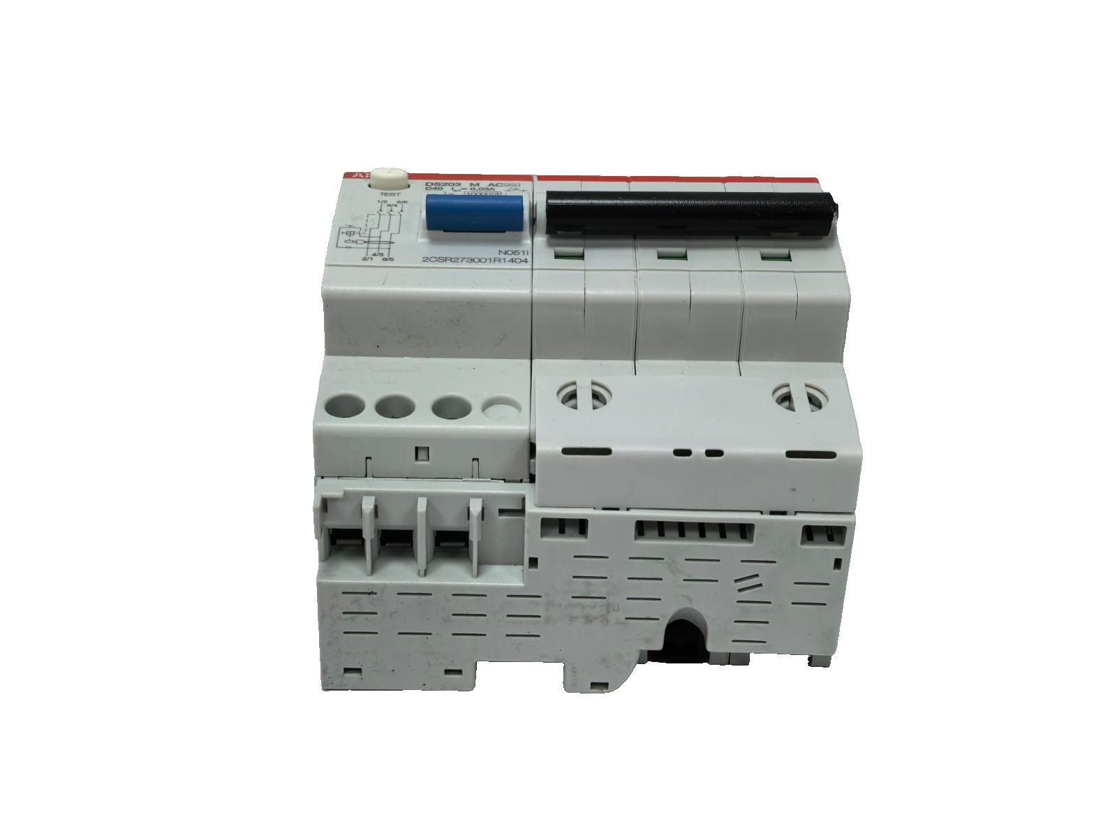 ABB 2CSR273001R1404 ABB 2CSR273001R1404 RESIDUAL CURRENT CIRCUIT BREAKER DS203 M AC-C40/0,03 7