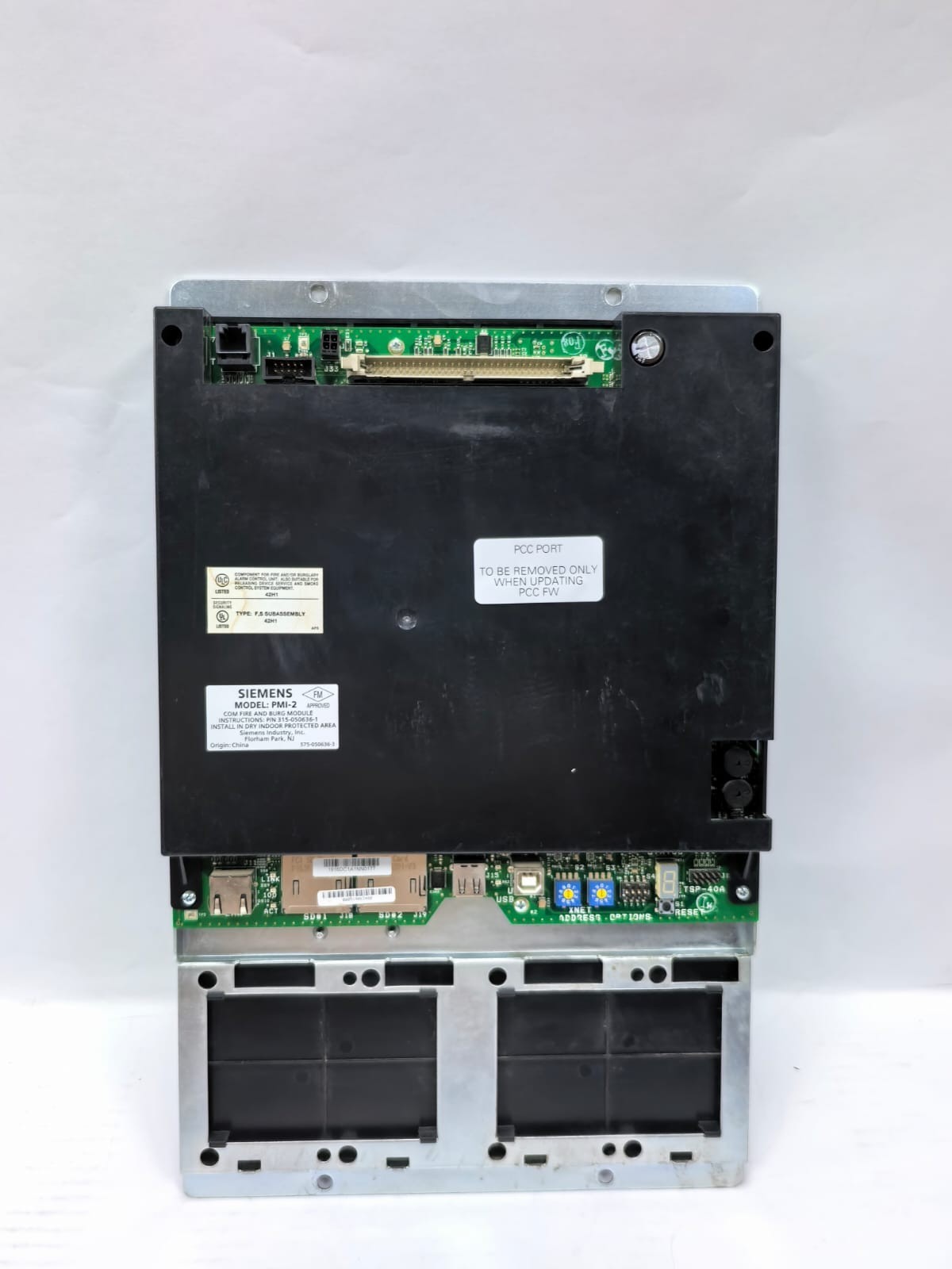 Siemens 575-050636-3 SIEMENS PMI-2 FIRE ALARM MODULE 575-050636-3 3