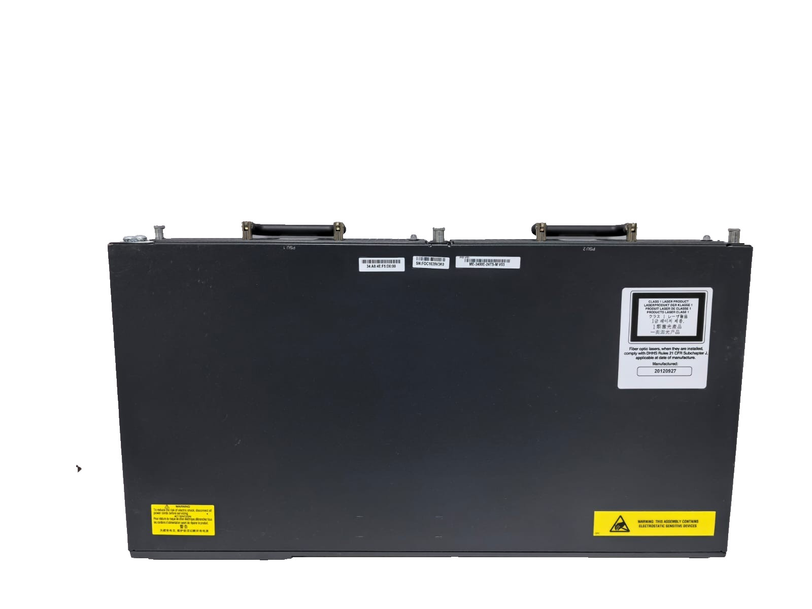 Cisco ME 3400E/ME-3400E-24TS-M CISCO ME 3400E/ME-3400E-24TS-M ETHERNET ACCESS SWITCH 8