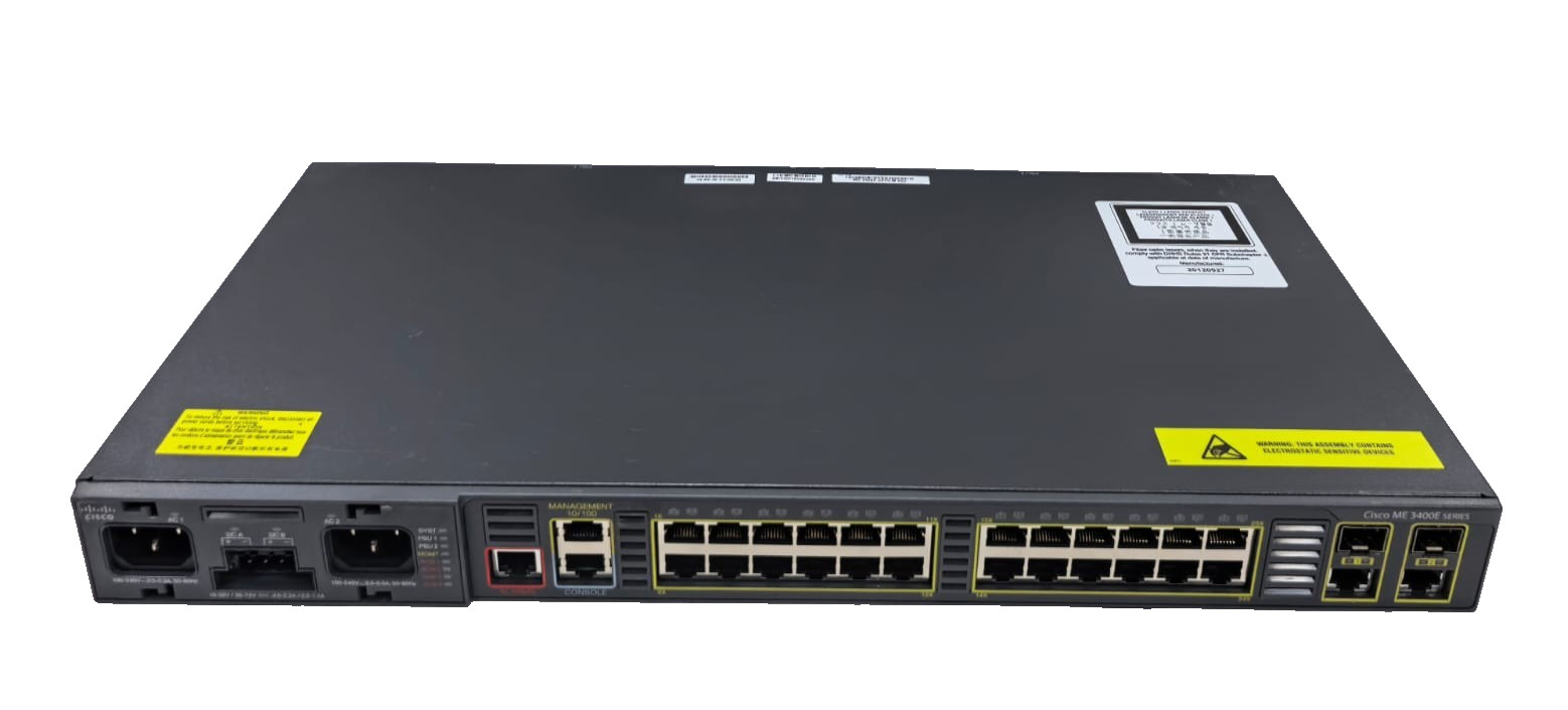 Cisco ME 3400E/ME-3400E-24TS-M CISCO ME 3400E/ME-3400E-24TS-M ETHERNET ACCESS SWITCH 1
