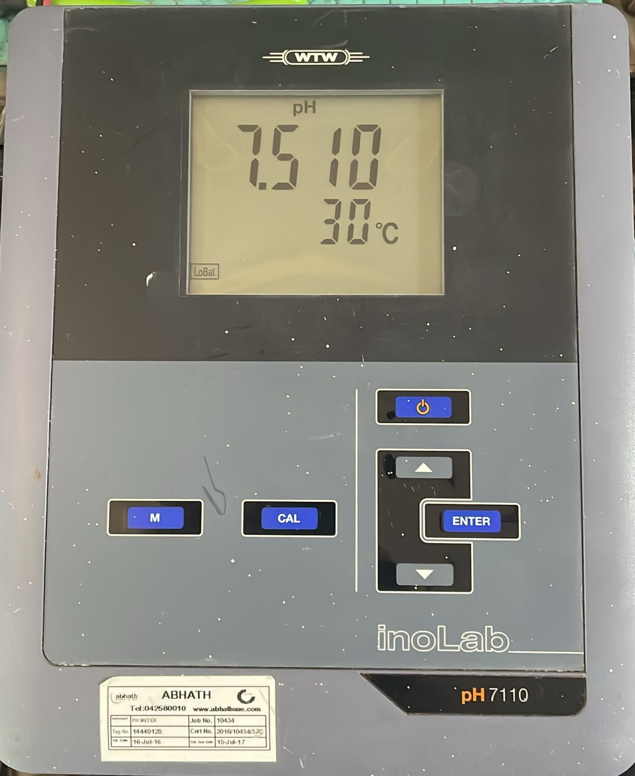 WTW PH7110 WTW INOLAB PH7110 BENCHTOP METER 1