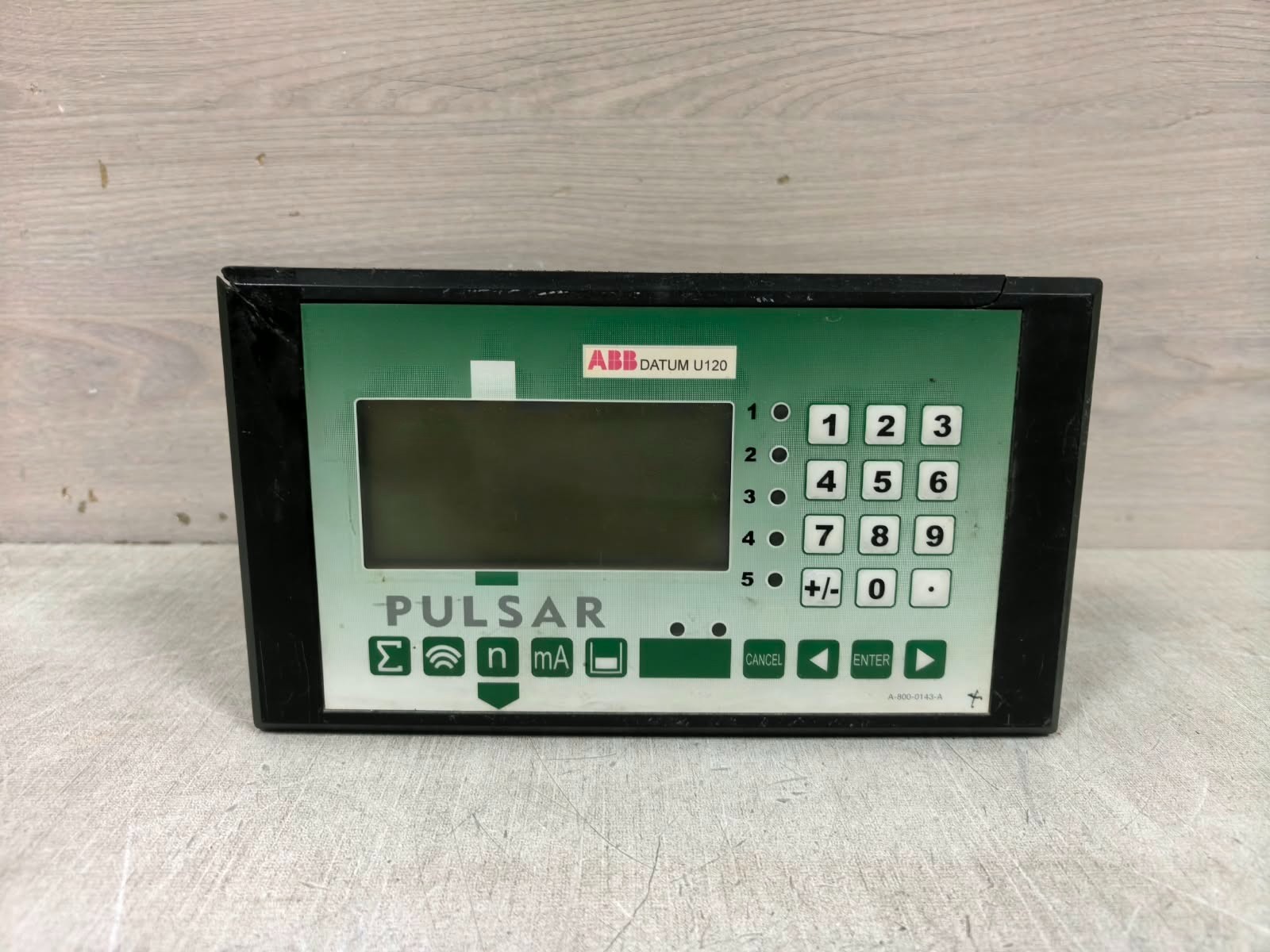 ABB PULSAR DATUM U120 ABB PULSAR DATUM U120 CONTROLLER 3