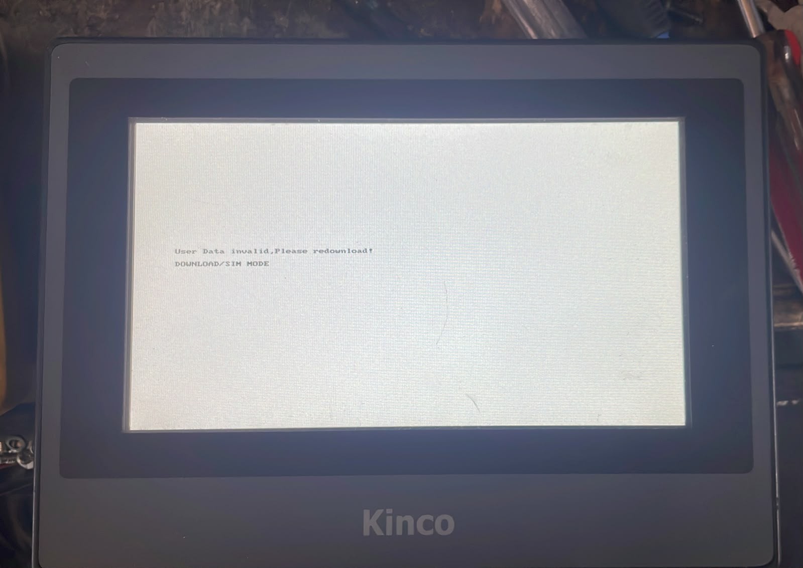 Kinco MT4434TE KINCO MT4434TE HMI TOUCH SCREEN DISPLAY V2.3 1