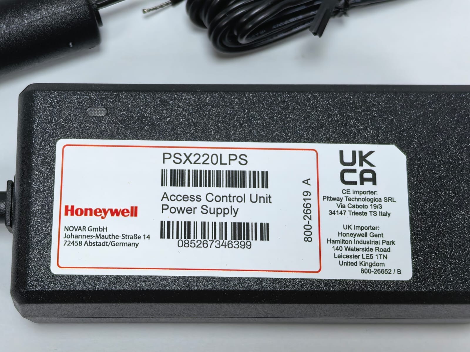 Honeywell PSX220LPS HONEYWELL PSX220LPS ACCESS CONTROL UNIT POWER SUPPLY 4